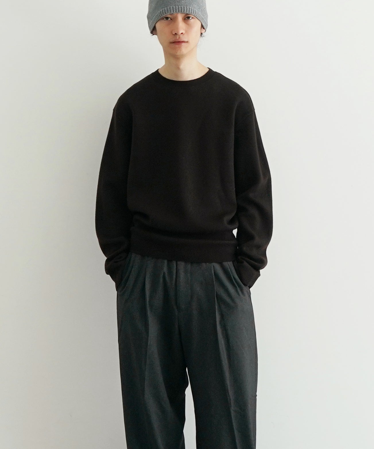Omar Afridi Jane sweater "DARK BROWN"
