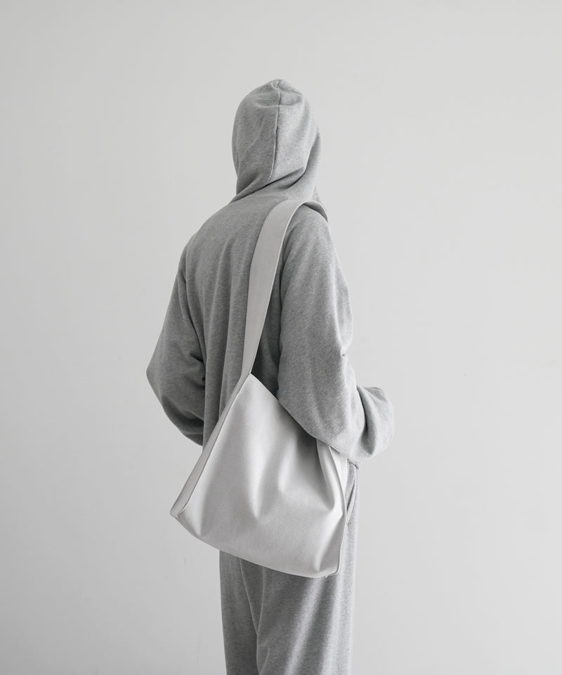 KAIKO Ultrasuede shoulder bag "BLACK"