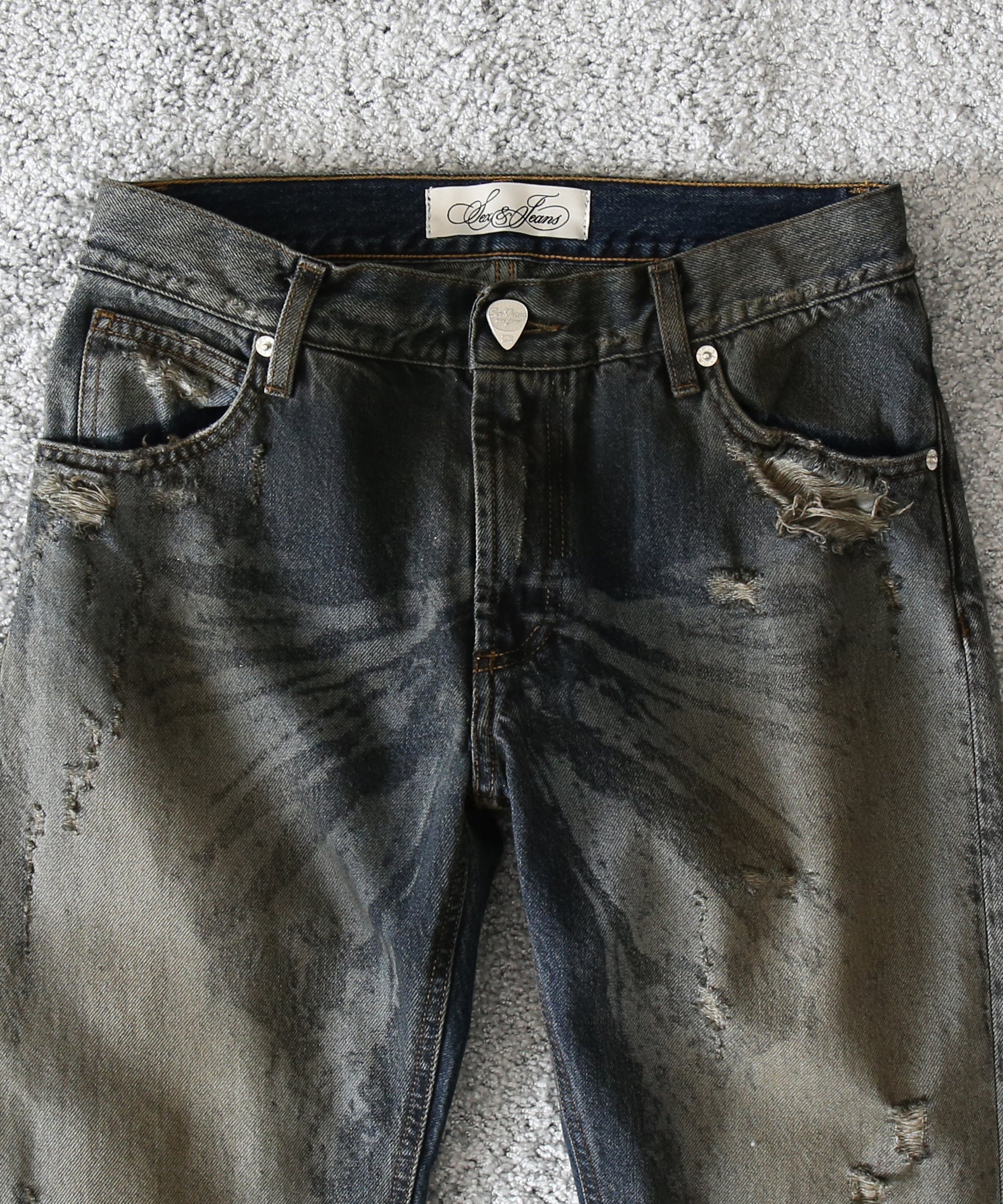 Sex&Jeans Mudwash jeans "INDIGO"