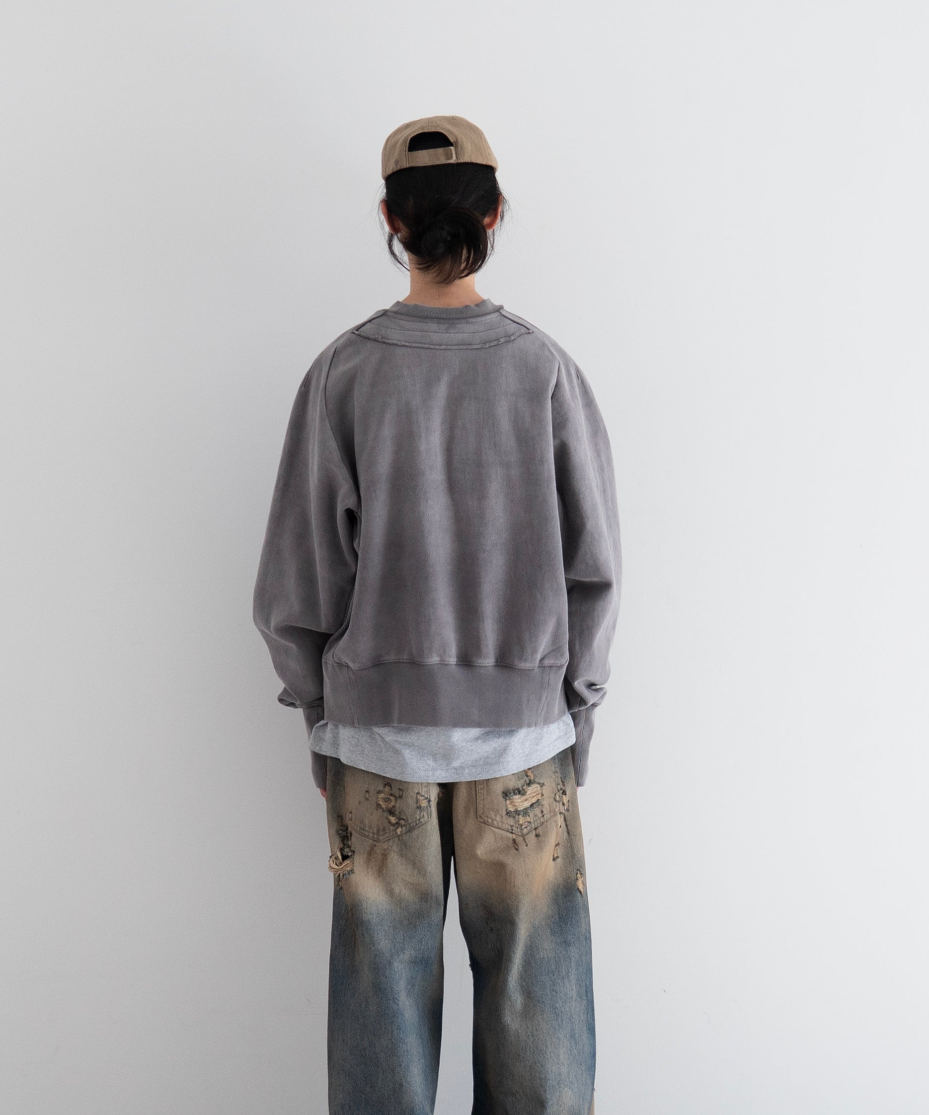 JIAN YE 25 Top "GRAY"