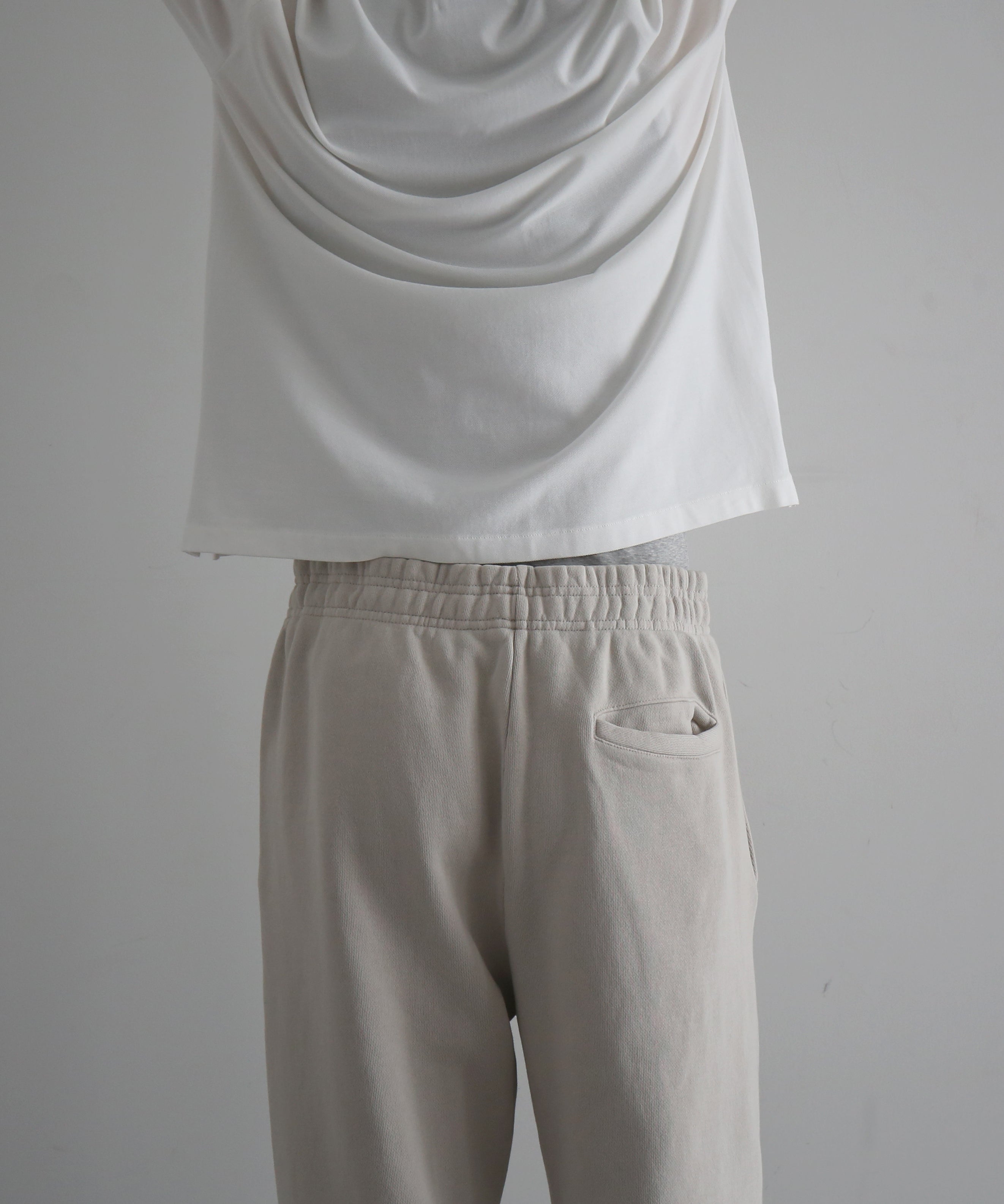 entire studios Straight leg sweatpant "OFF WHITE"