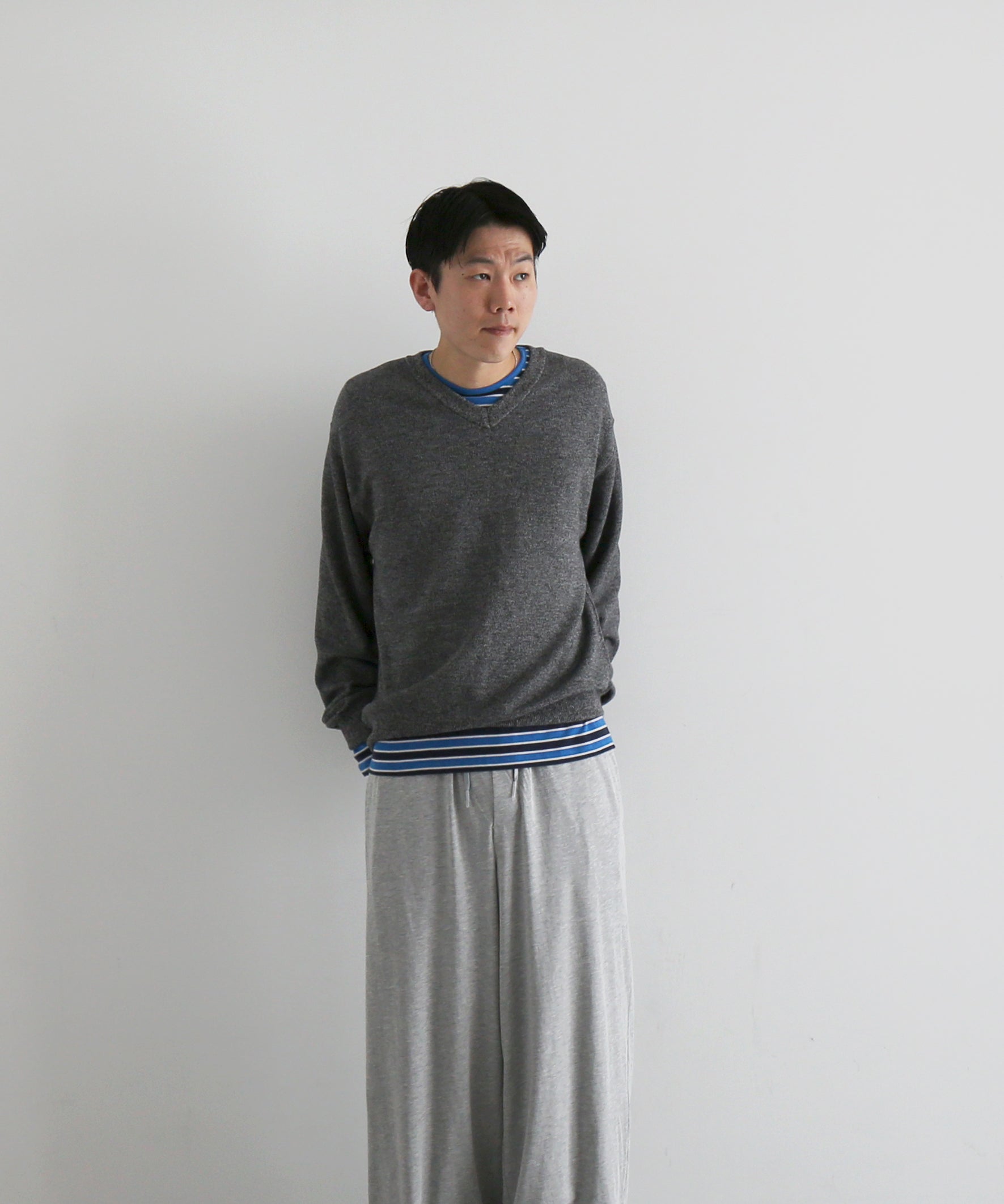 crepuscule【クレプスキュール】【EXCLUSIVE】Co/ra moss stitch p/o