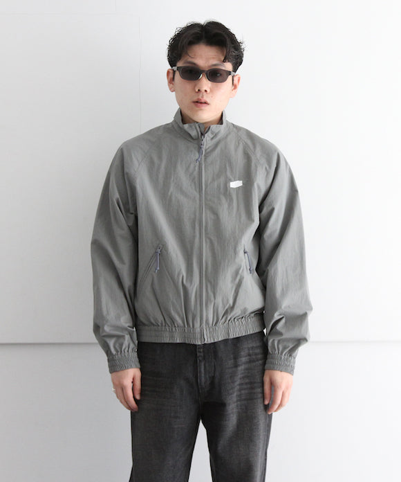 order medium track jacket nylon "l.gray"