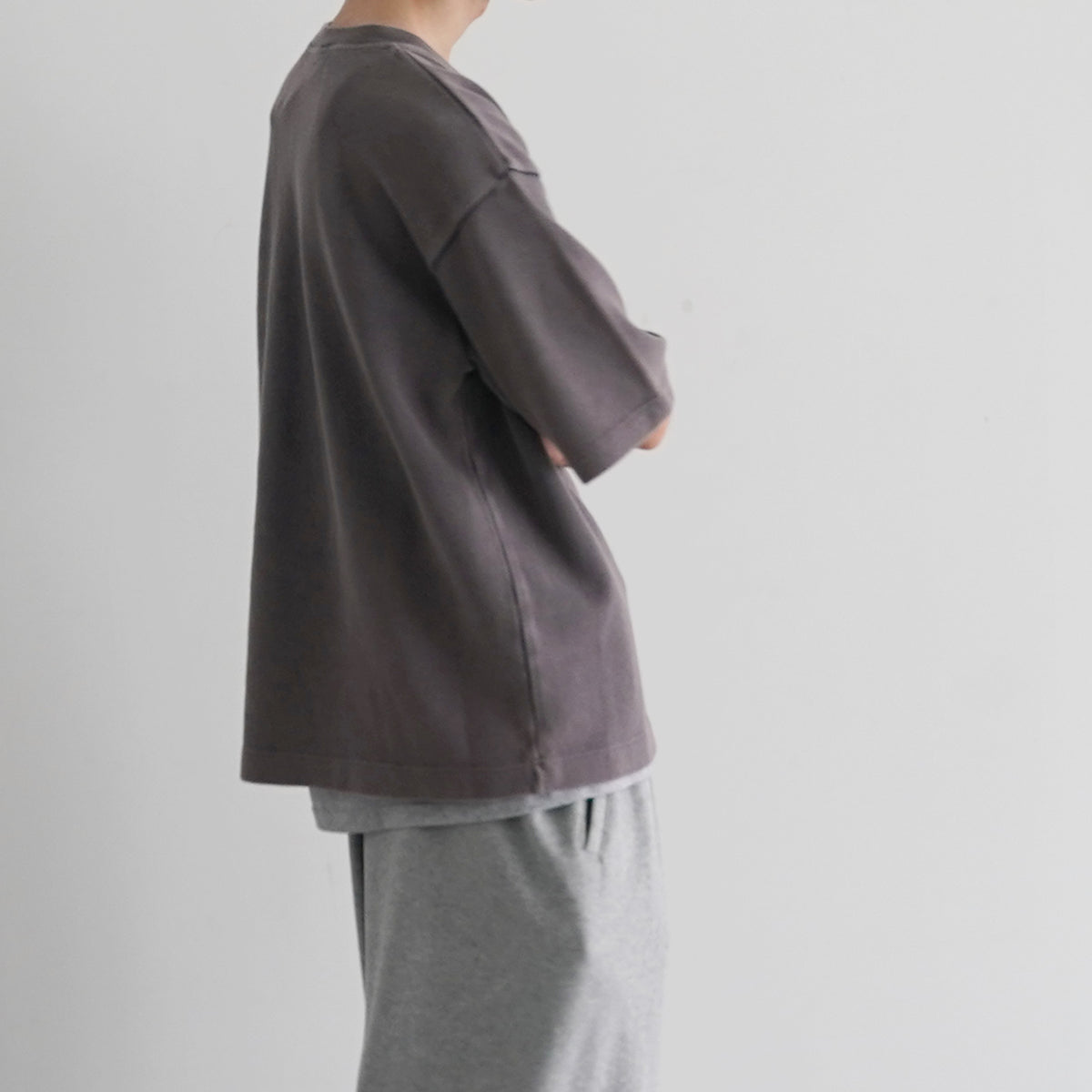 crepuscule【クレプスキュール】light moss stitch stone wash s
