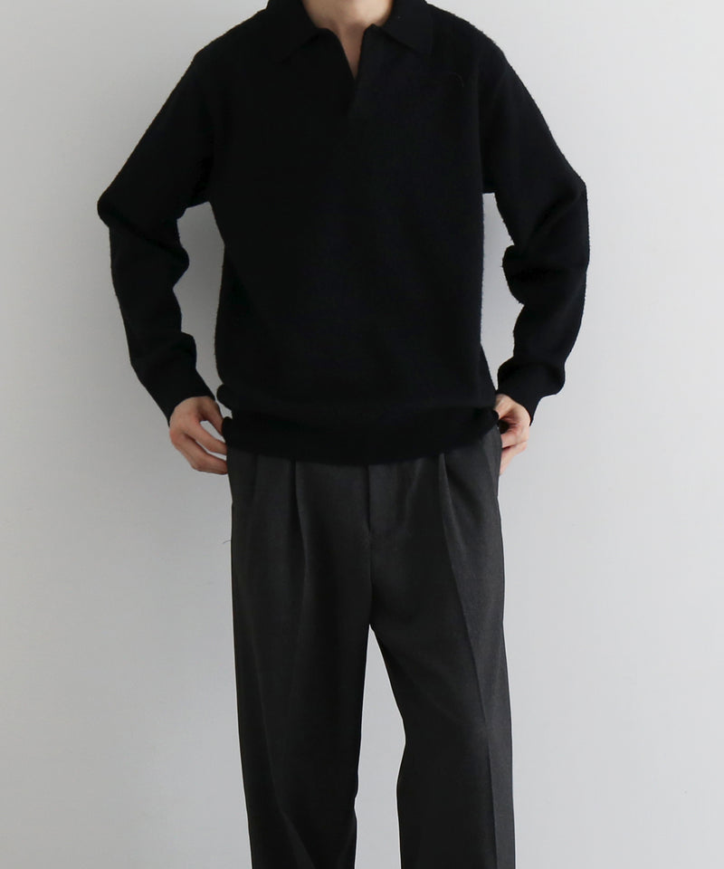 【Pre order】KAIKO Antistasic polo shirt "BLACK"