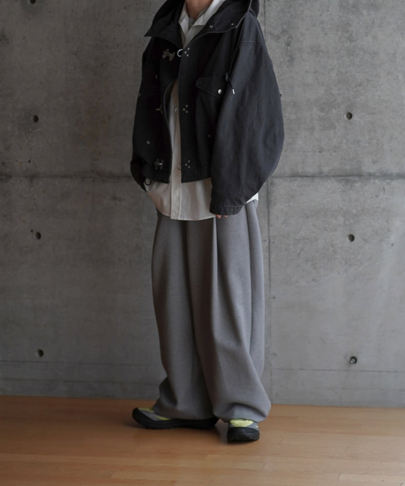 ensou. Fireman parka "B.BLACK"