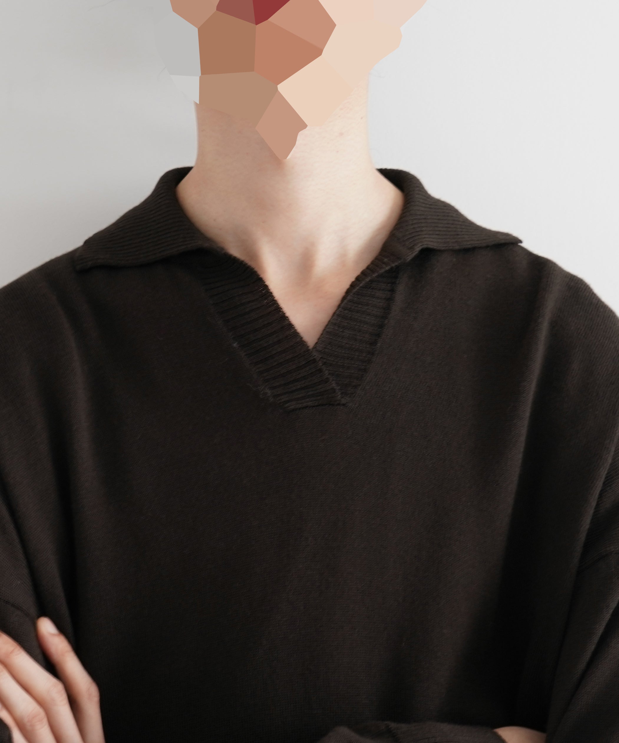 Gimaguas Fille jumper men "BROWN"