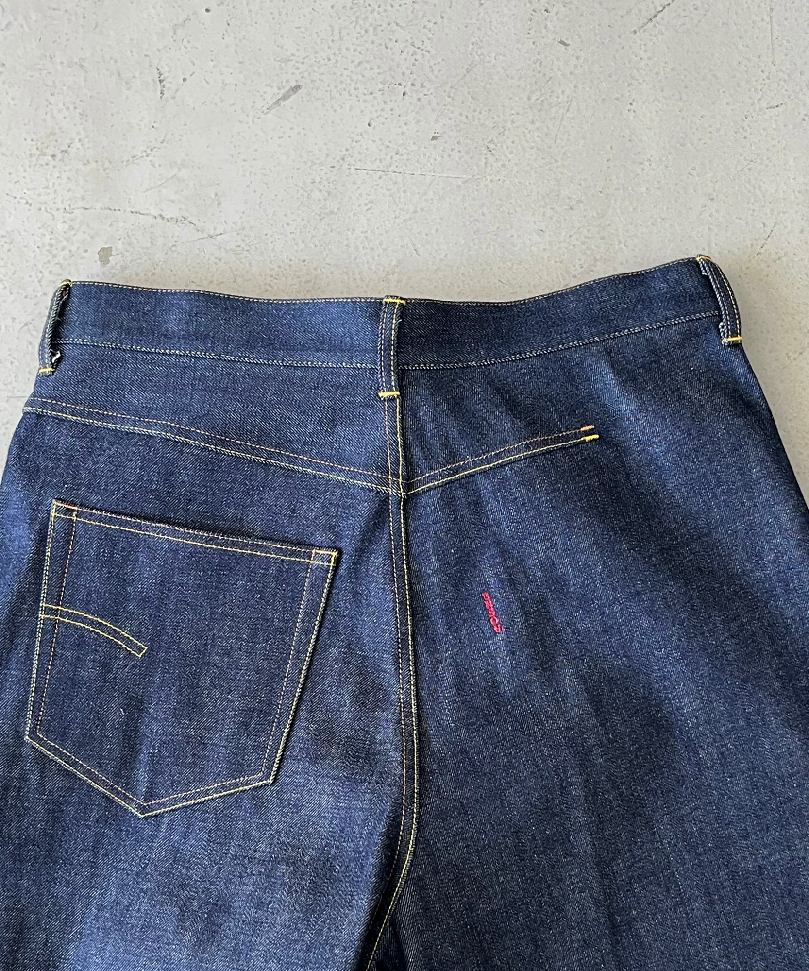 ensou. Wide big-e 4pk jeans "INDIGO"