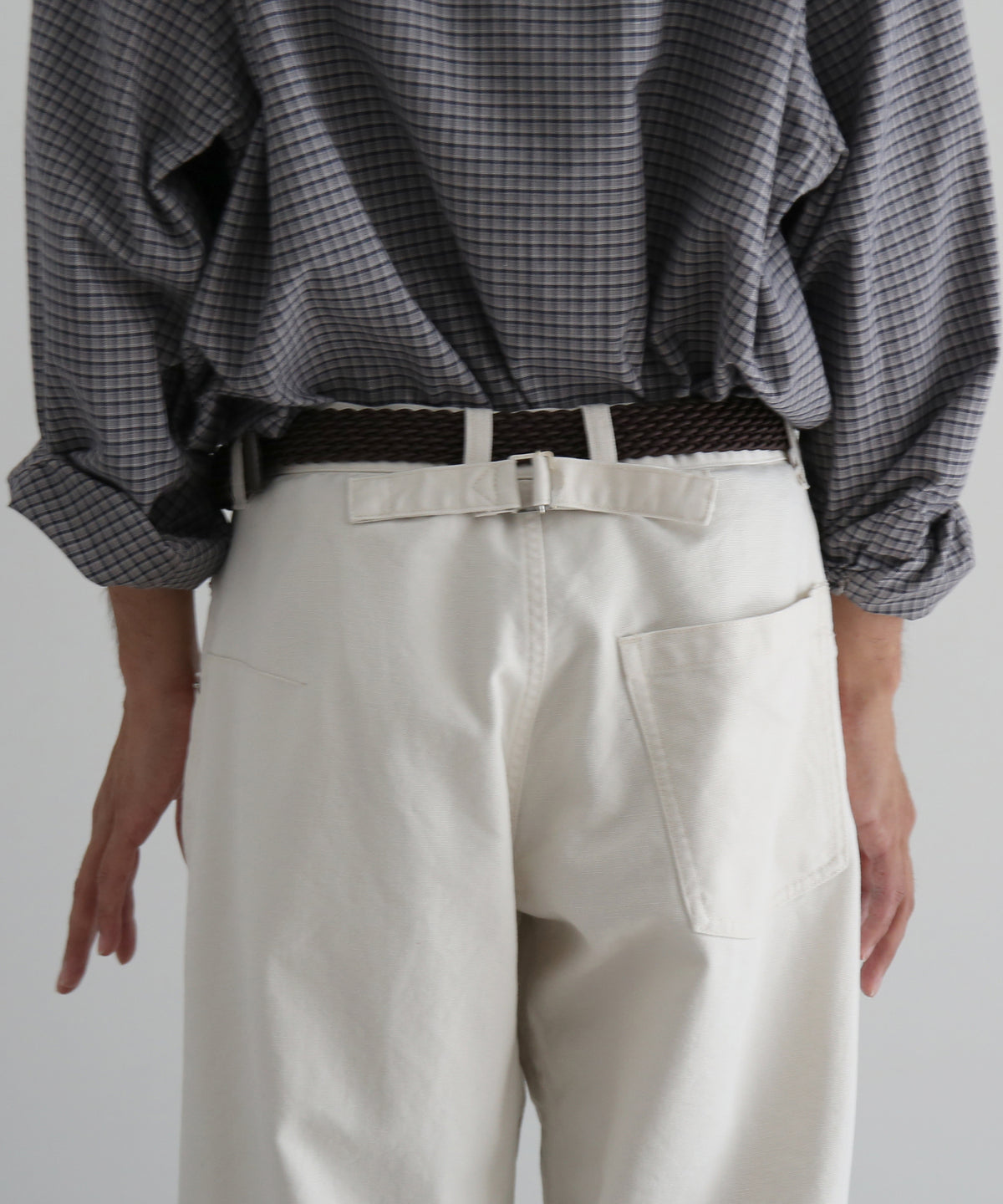 ensou. Lunar jeans "A.IVORY"