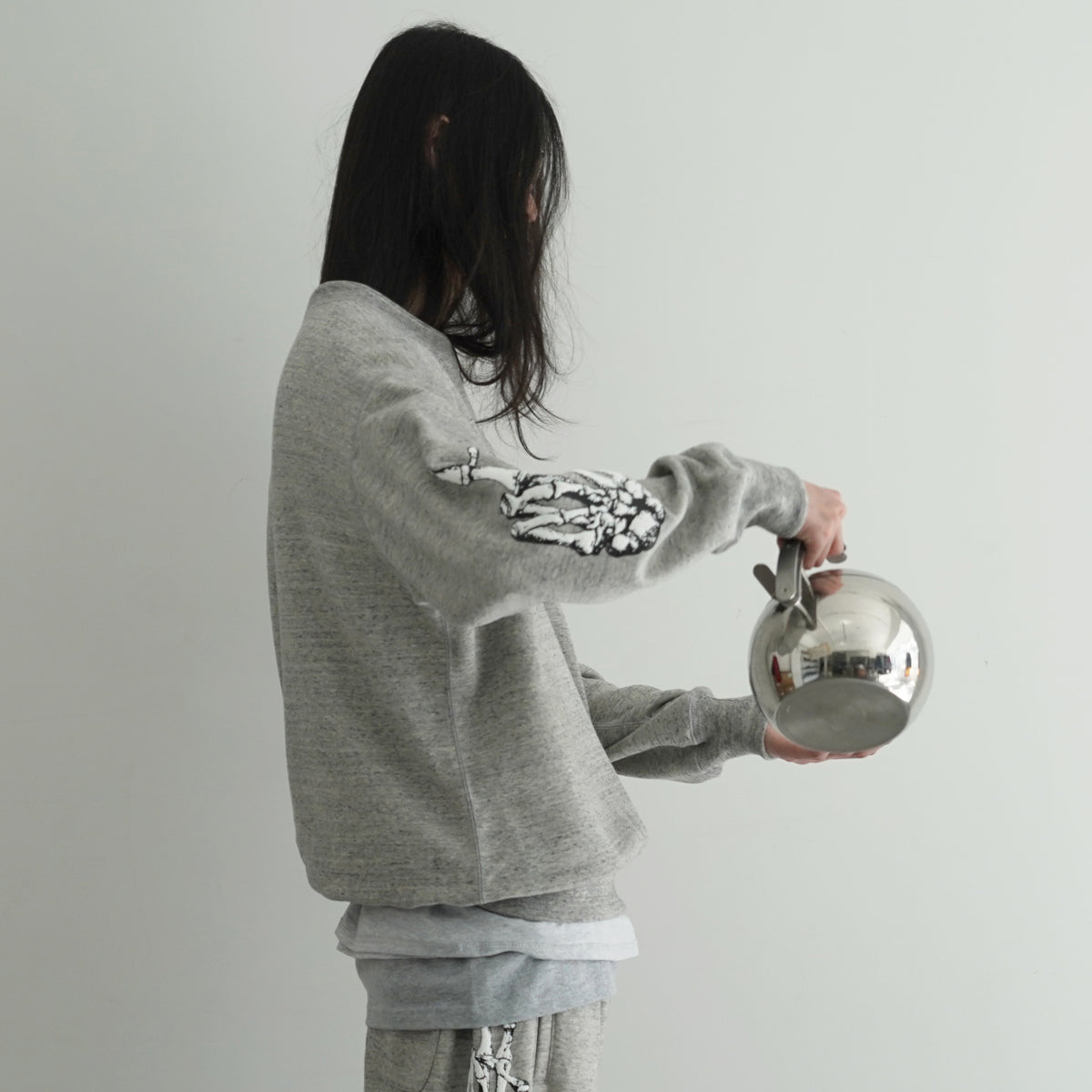 ensou. エンソウ Peace Sweatshirt Bone Sweat ensou.【エンソウ】peace sweatshirt 