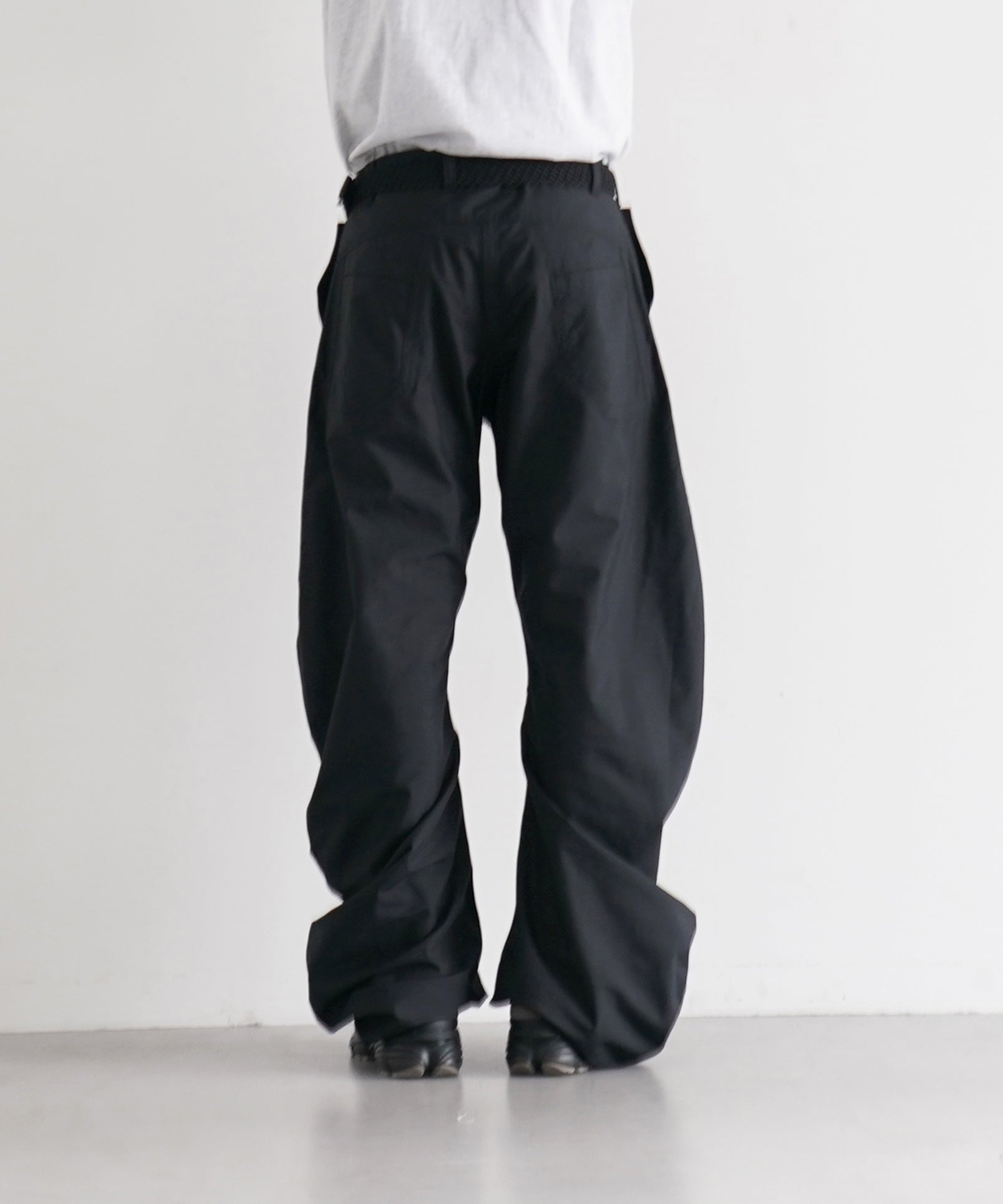 OPPOSE DUALITY 6Pocket panel twist trousers "BLACK"