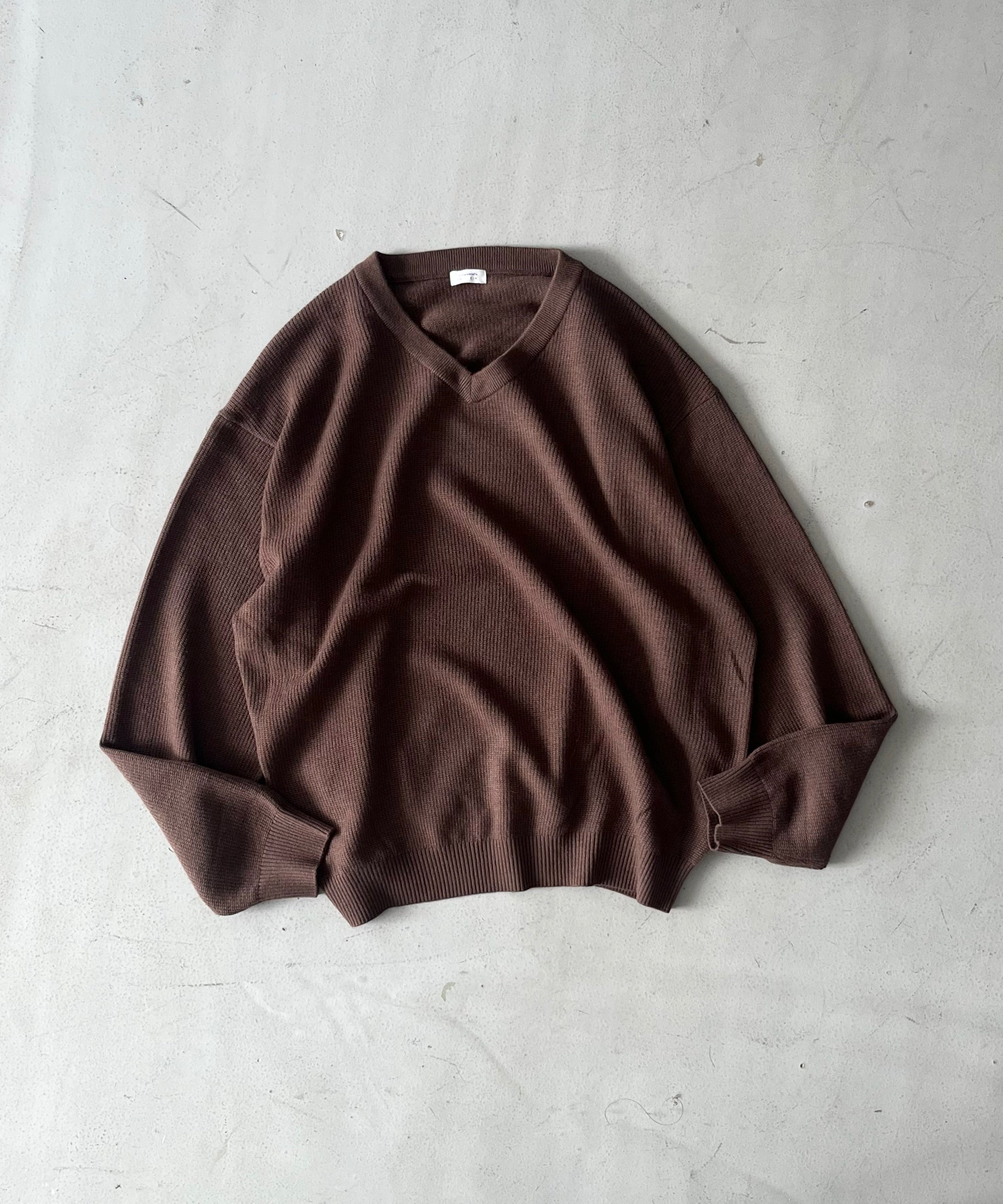 ☆美品／期間限定セール☆ クレプスキュール　Vネックニット crepuscule（クレプスキュール）の「crepuscule / Moss Stitch V