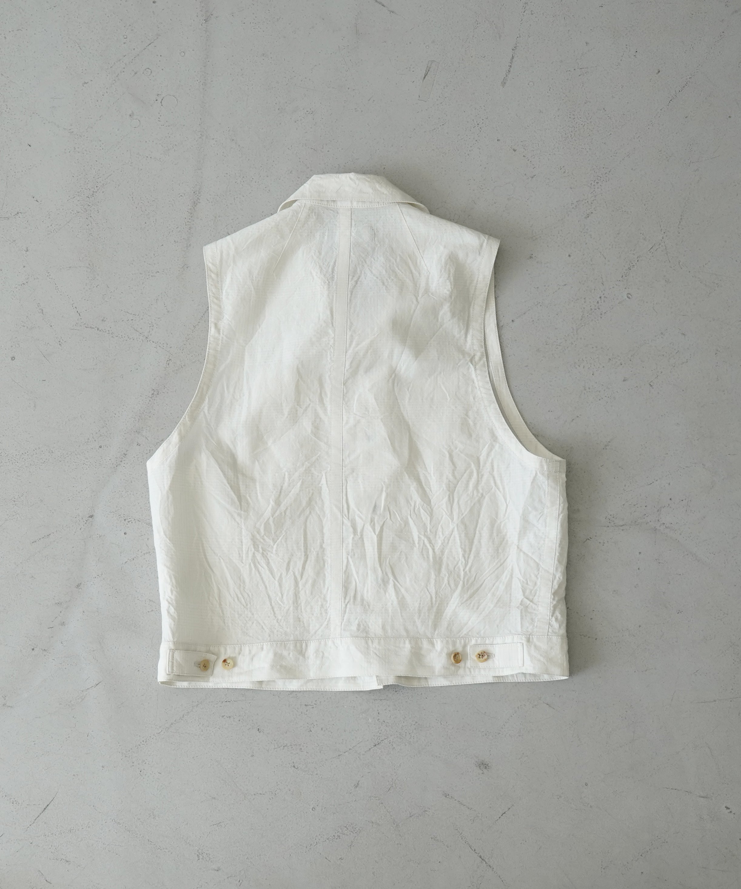 ensou. Gloria Vest "STONE WHITE"