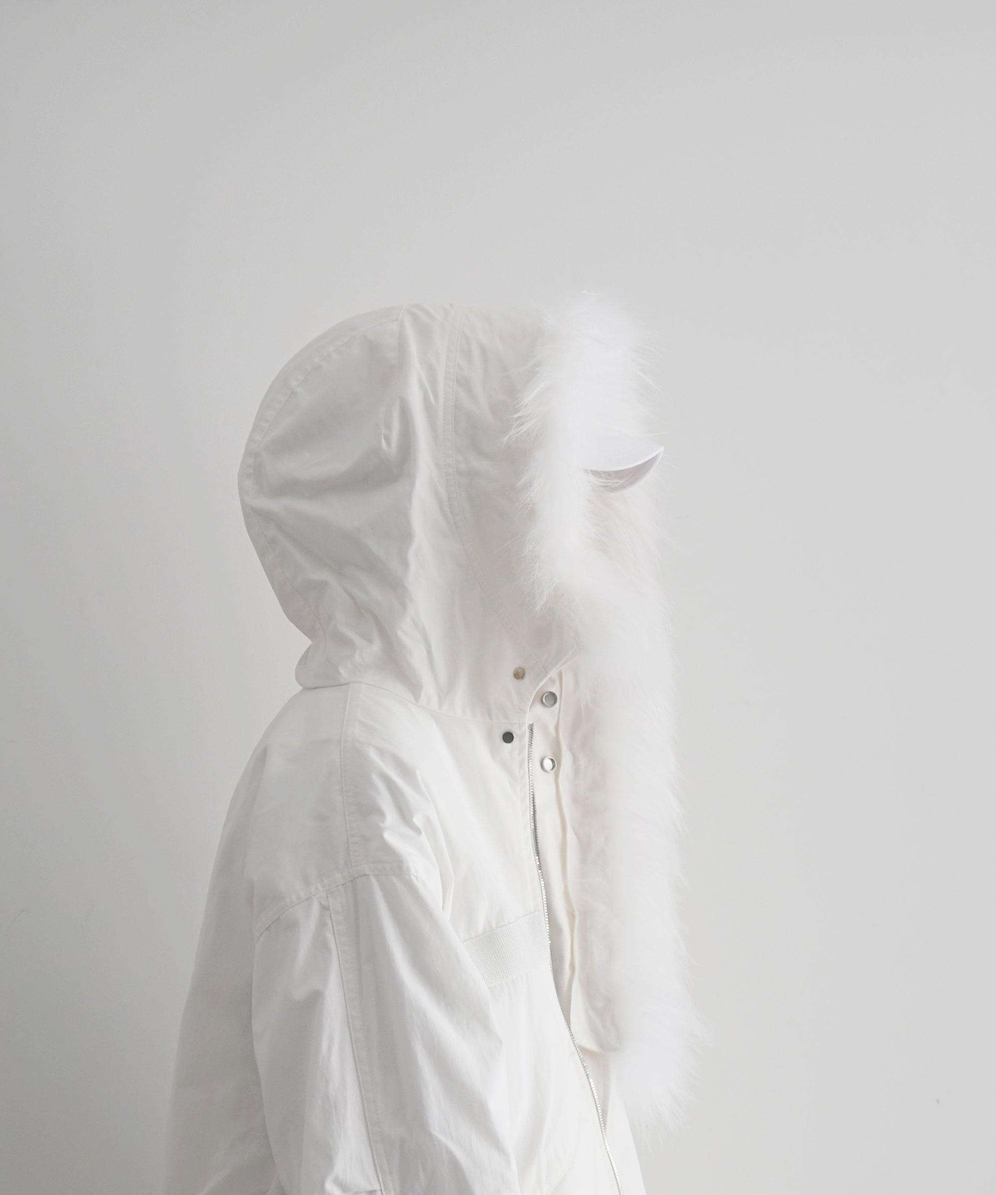 POST ARCHIVE FACTION(PAF) M66 parka "WHITE"