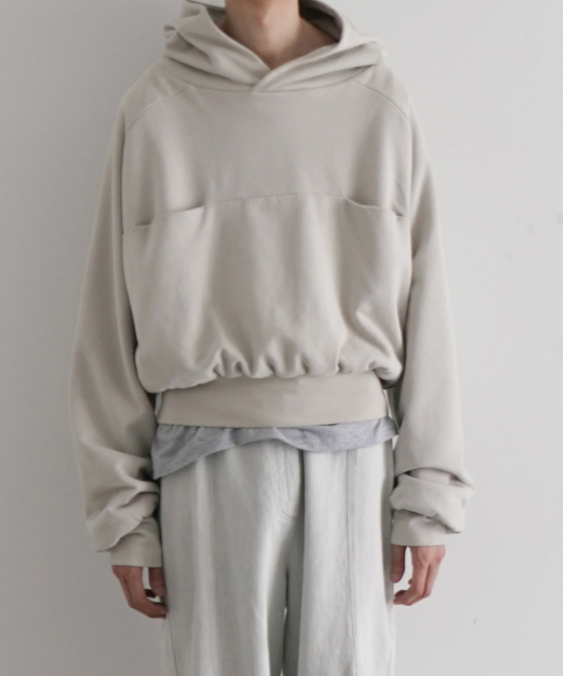 ENTIRE STUDIOS Double double hood "PEARL"