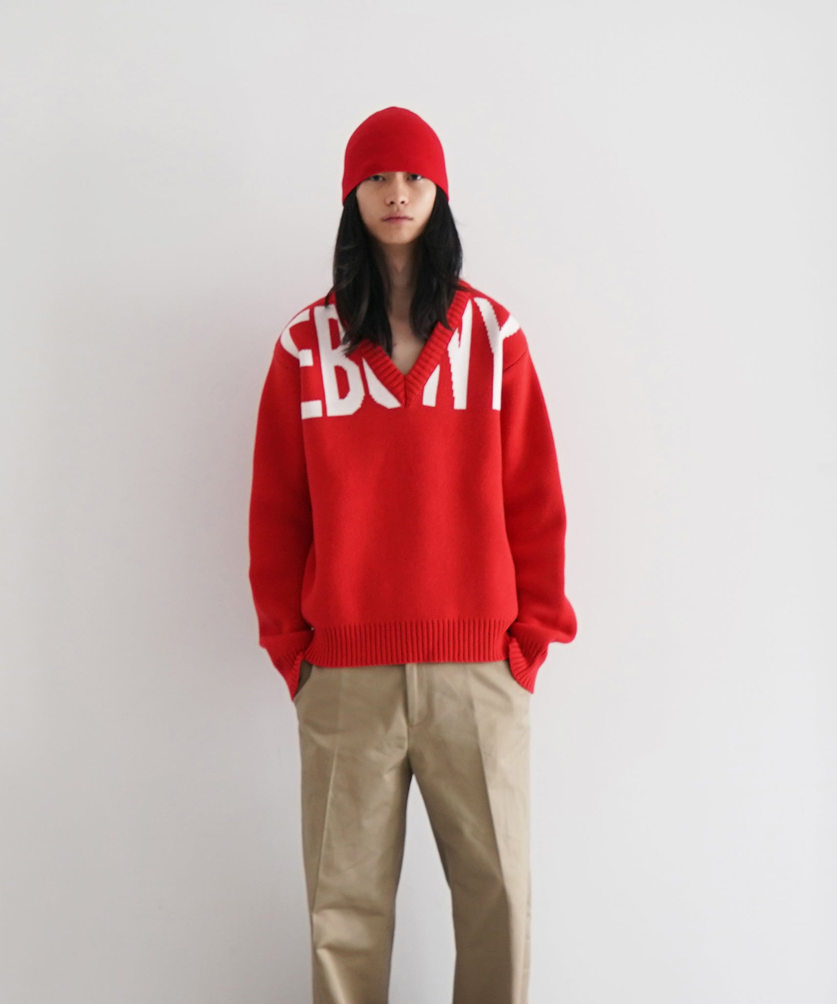 MOWALOLA Ebony relaxed jumper "BLACK"