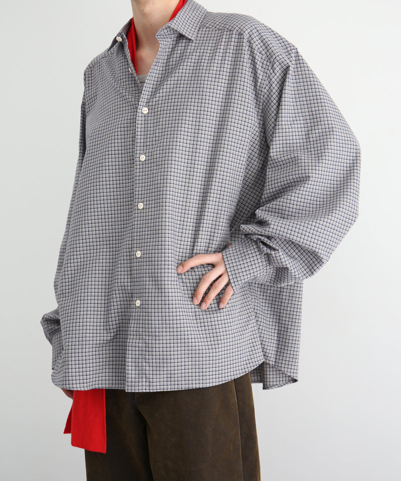 Baserange Claude shirt "EUREKA PLAID"
