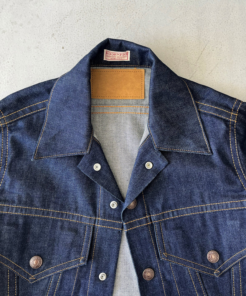 KOOKY ZOO Juvenile denim jacket type3 "INDIGO"