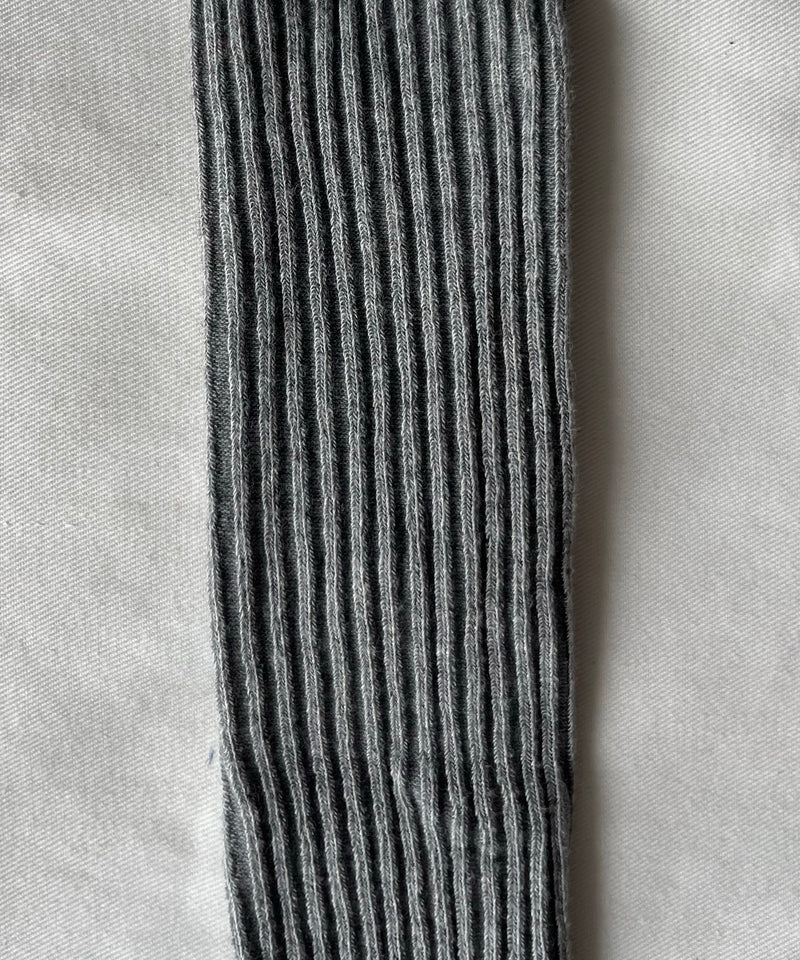 Baserange Overknee socks "GREY MELANGE"
