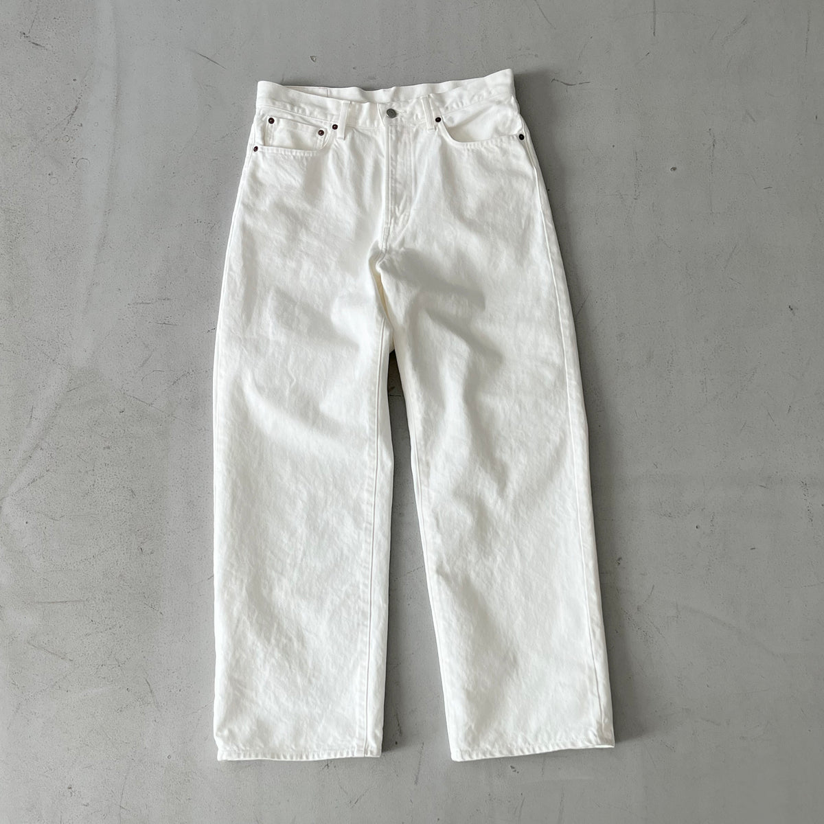 UNUSED【アンユーズド】Uw1180 14oz denim buggy pants 