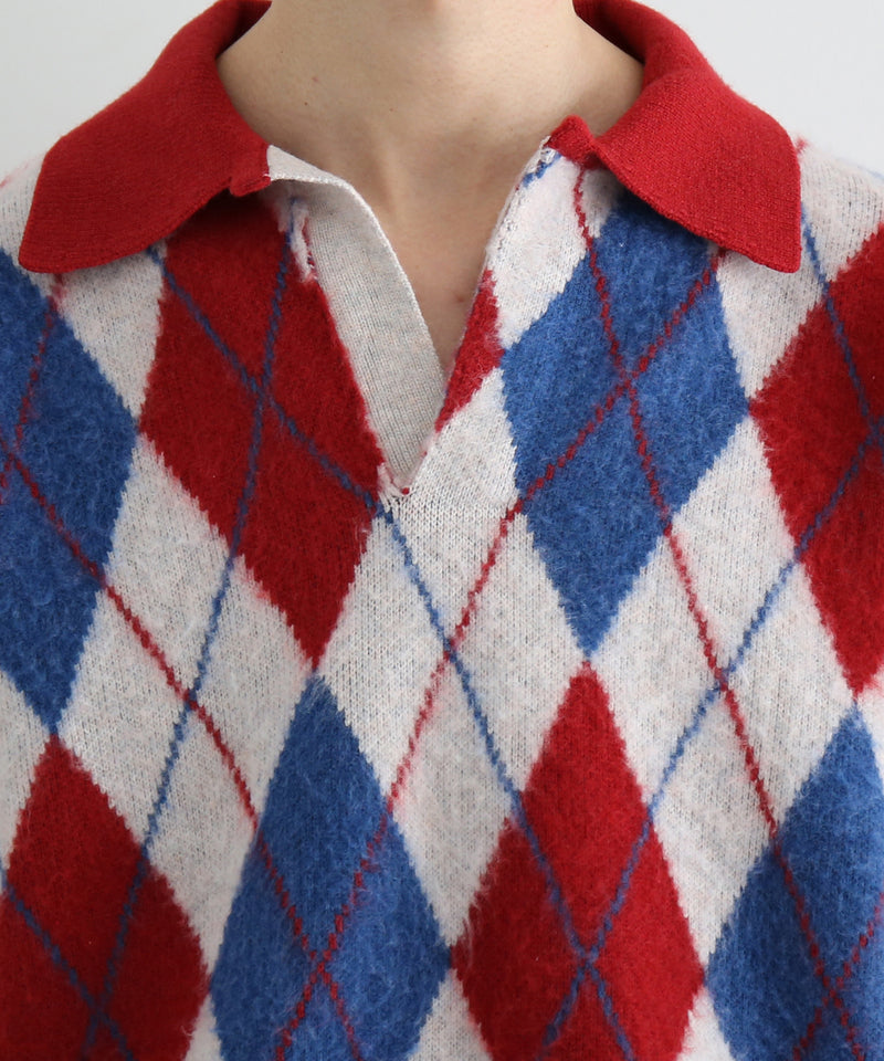 【Pre order】KAIKO Domestic knit polo shirt "TRICO"