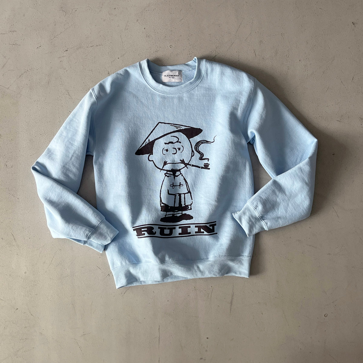 Black Weirdos【ブラックウィドー】Charlie crewneck sweatshirt 