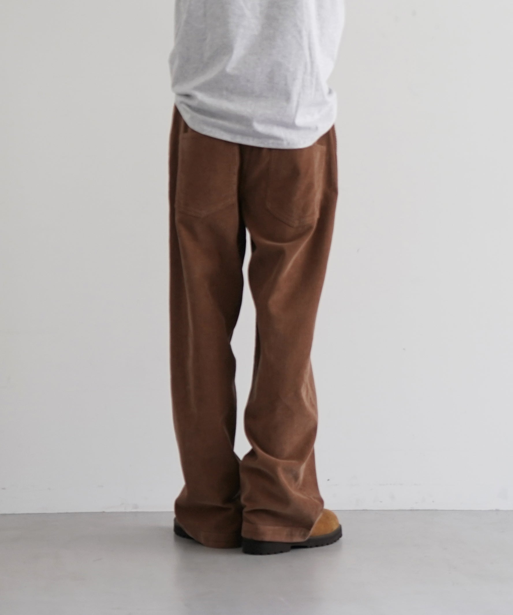うー　order loose corduroy pants order【オーダー】loose corduroy pants 