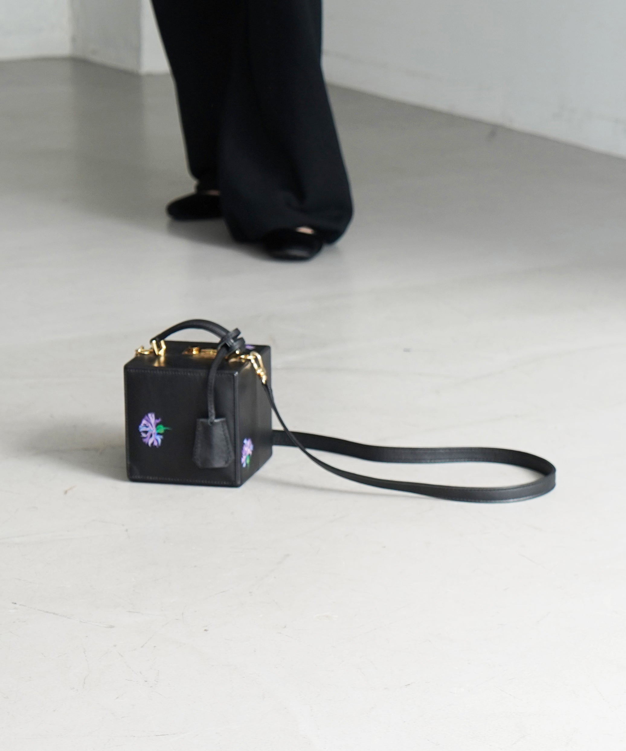 NATASHA ZINKO Box bag "BLACK"