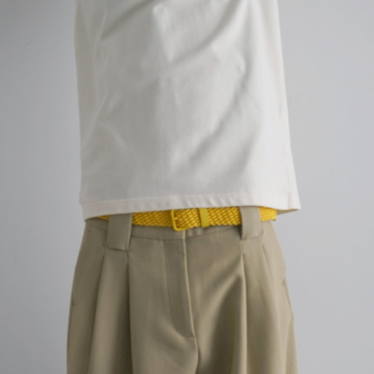 Ganni【ガニー】Future Melange twill suiting mid waist pants