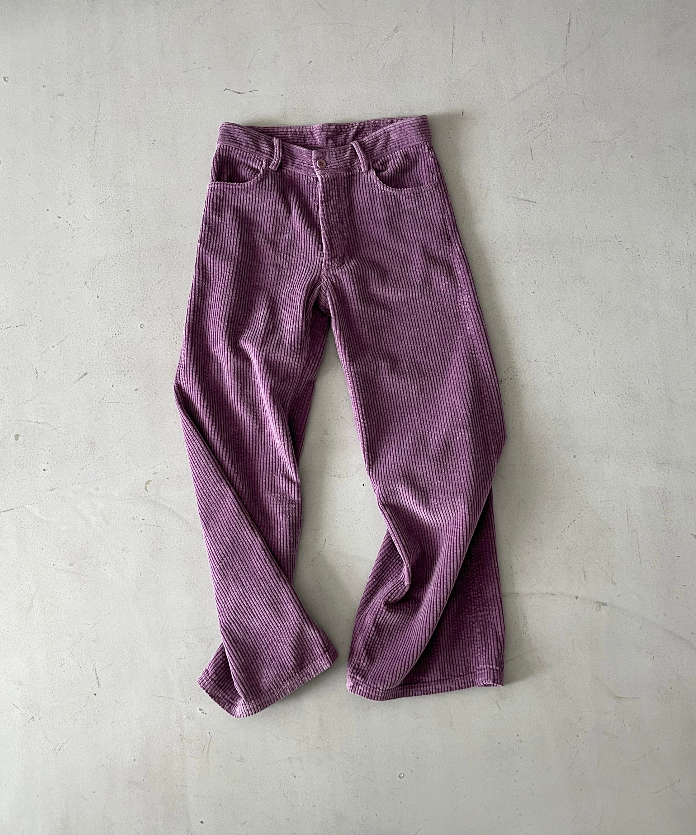 Baserange Tajo wide pants men "CUE PURPLE"