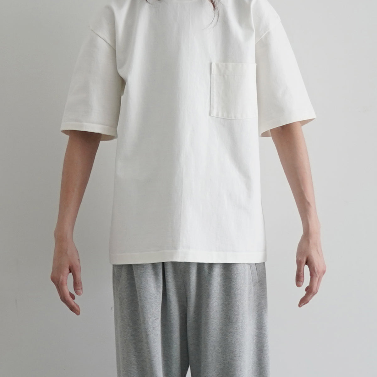 【中古】オーラリー AURALEE HEAVY WEIGHT TEETシャツ カットソー 半袖 4 白 ホワイト /AT ■OS ■AD メンズ 1_d7fcbbff-905a-4255-a331-