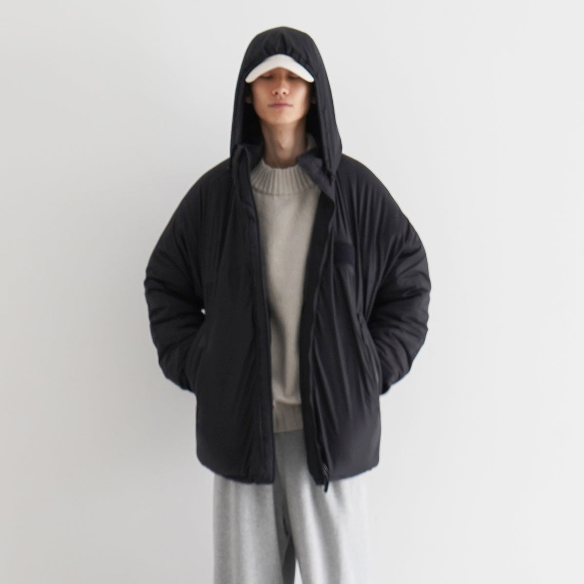 O-【レイチョウルイラボ】sleepy parka 