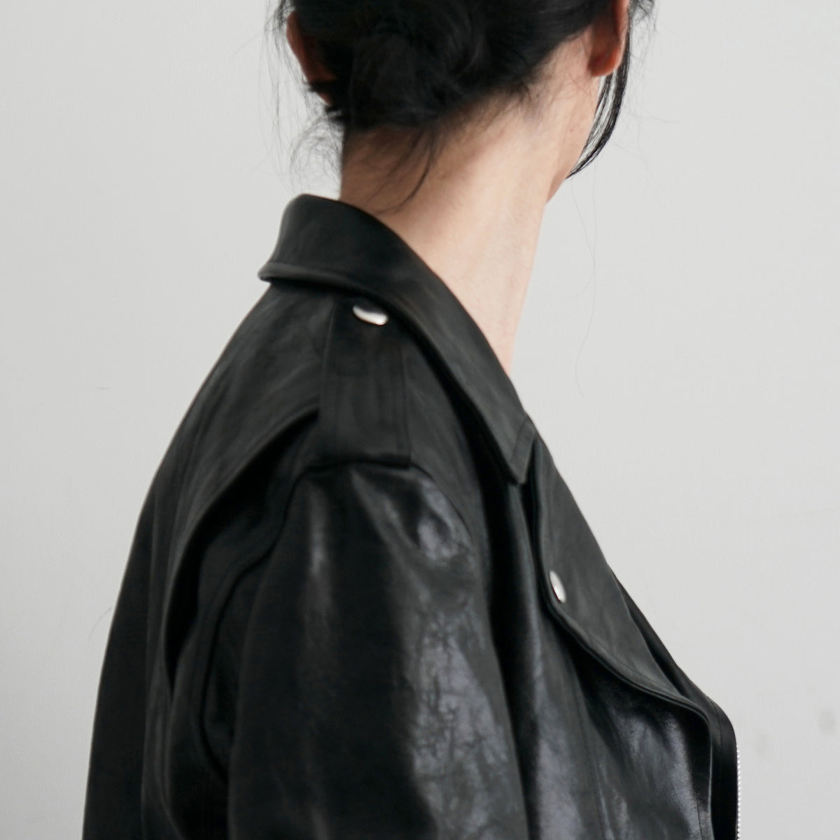 ジャケット・アウター AURALEE LAMB LEATHER RIDERS JACKET AURALEE【オーラリー】Lamb leather riders jacket 