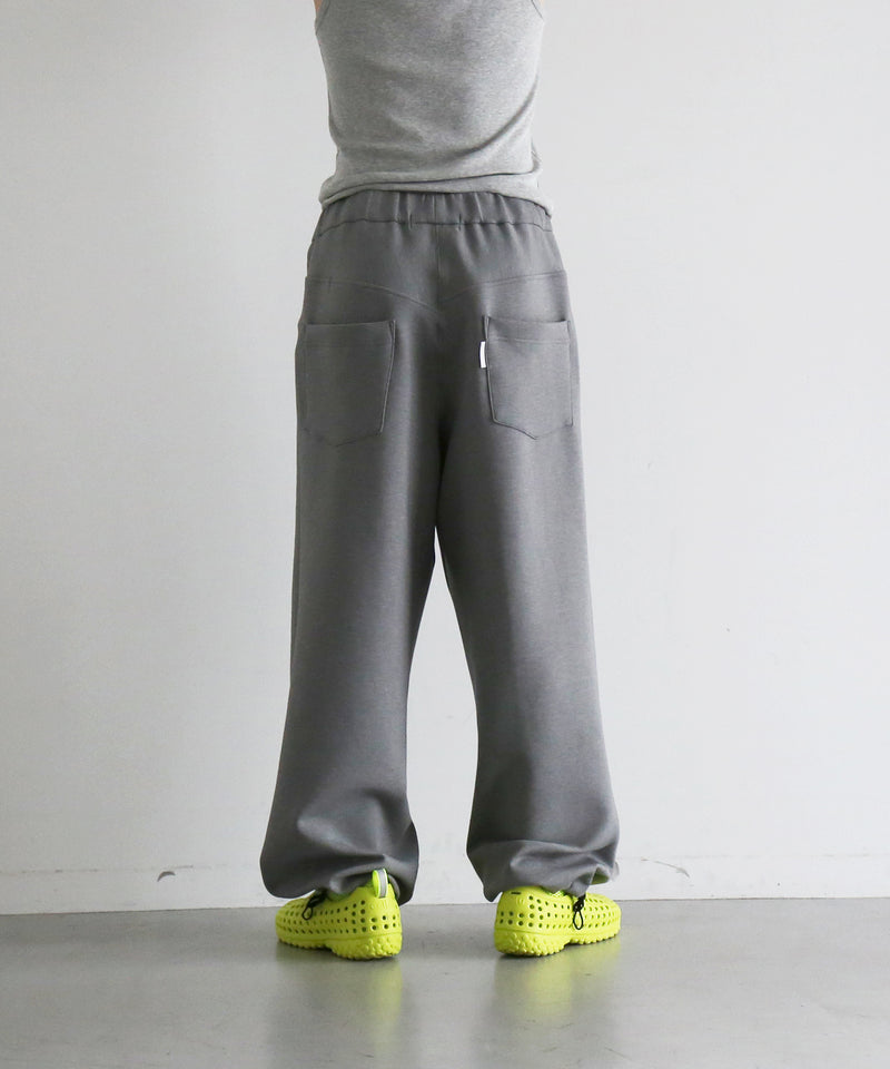 【EXCLUSIVE】NEONSIGN Wide tech slacks "TOP GRAY"