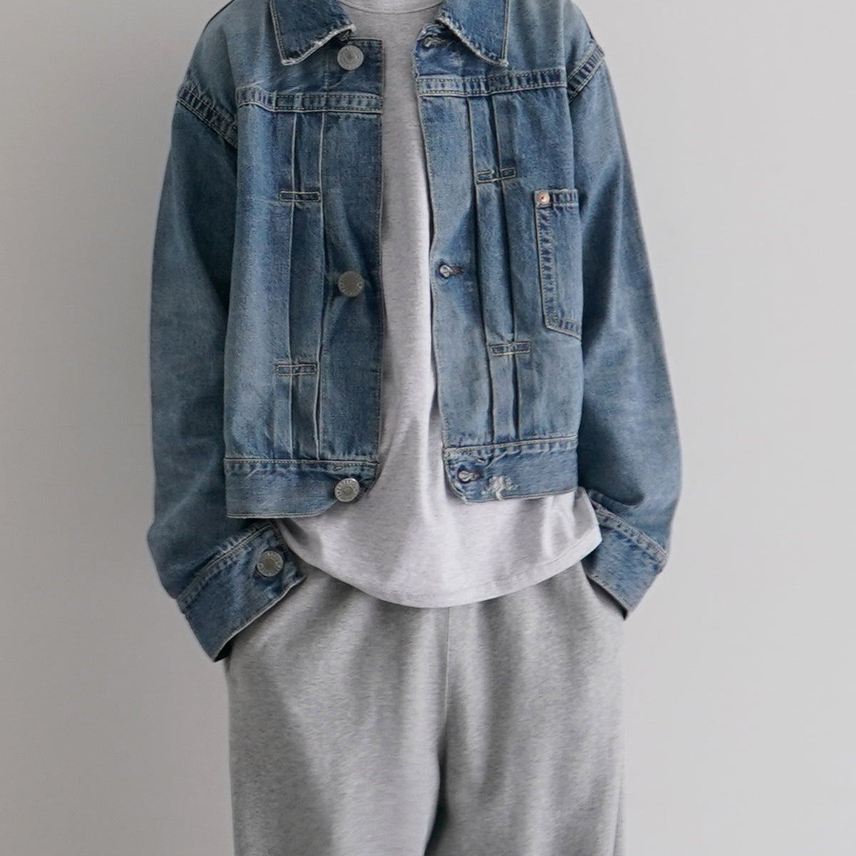 レショップ別注 kookyzoo LITTLE DENIM JACKET