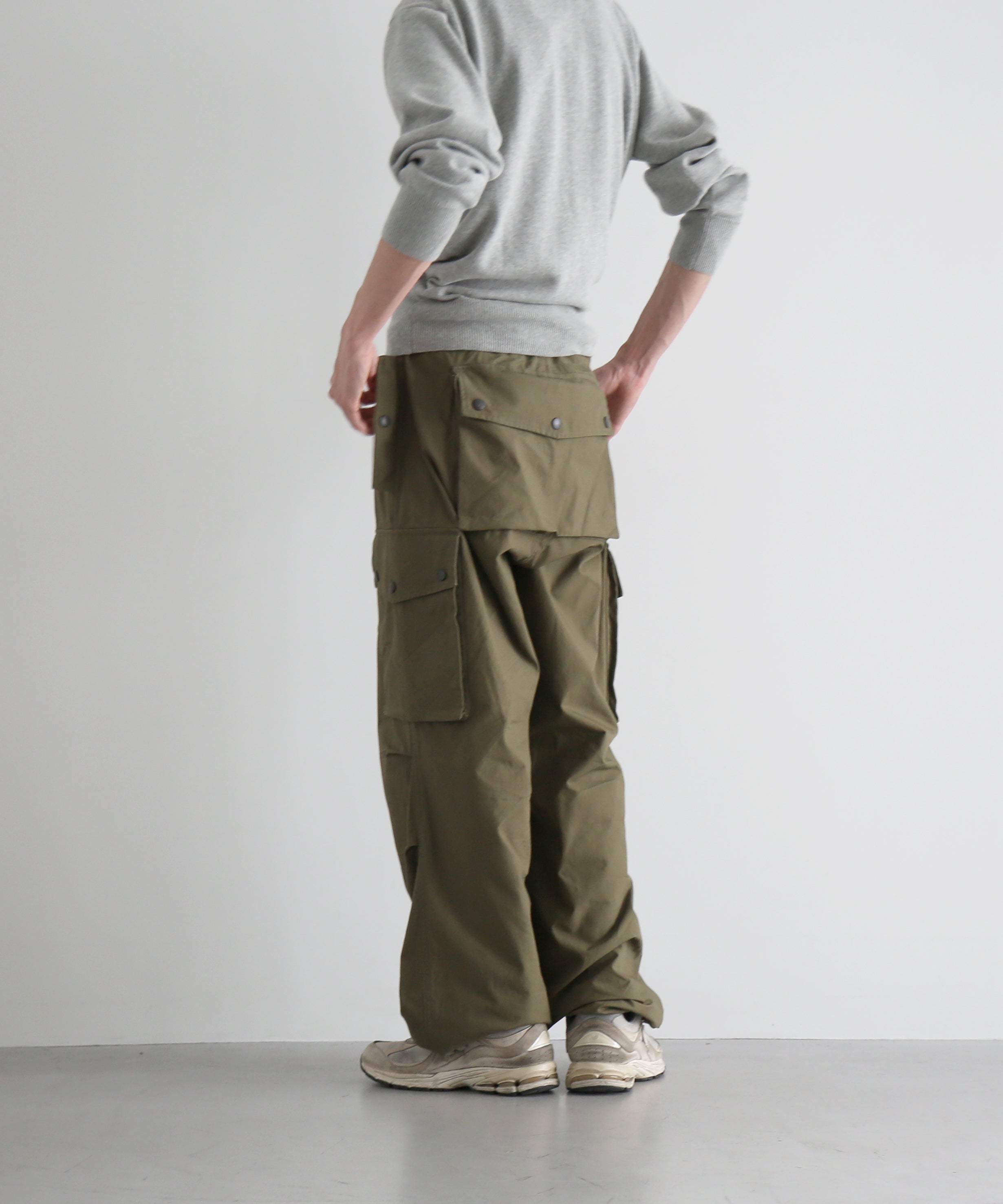 NEEDLES Field pant - cotton ripstop "C-WOODLAND C"