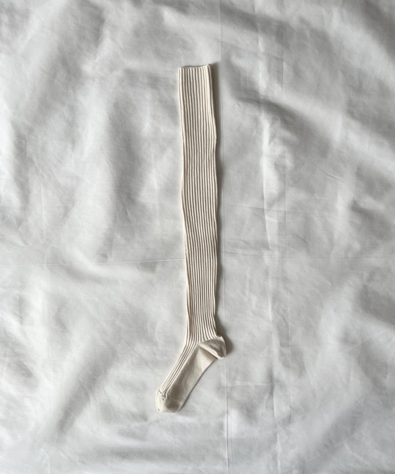 Baserange Overknee socks "GREY MELANGE"