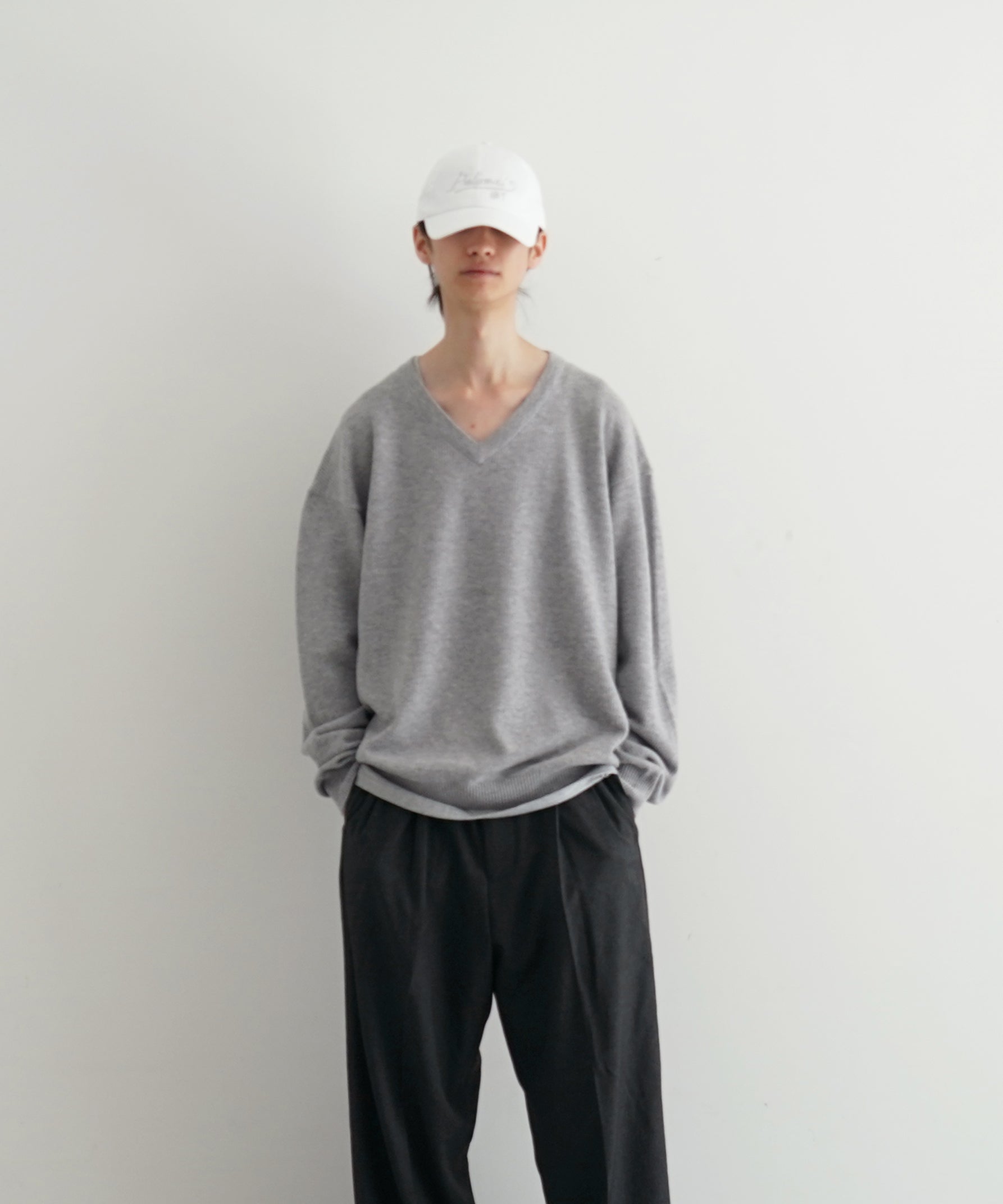 crepuscule V neck p/o "GRAY"