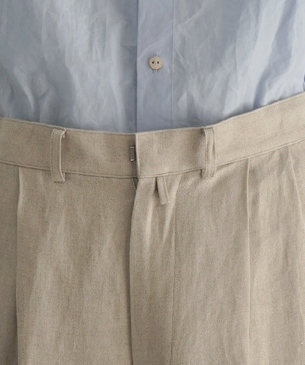 REVERBERATE【リバーバレイト】Tacked trousers 
