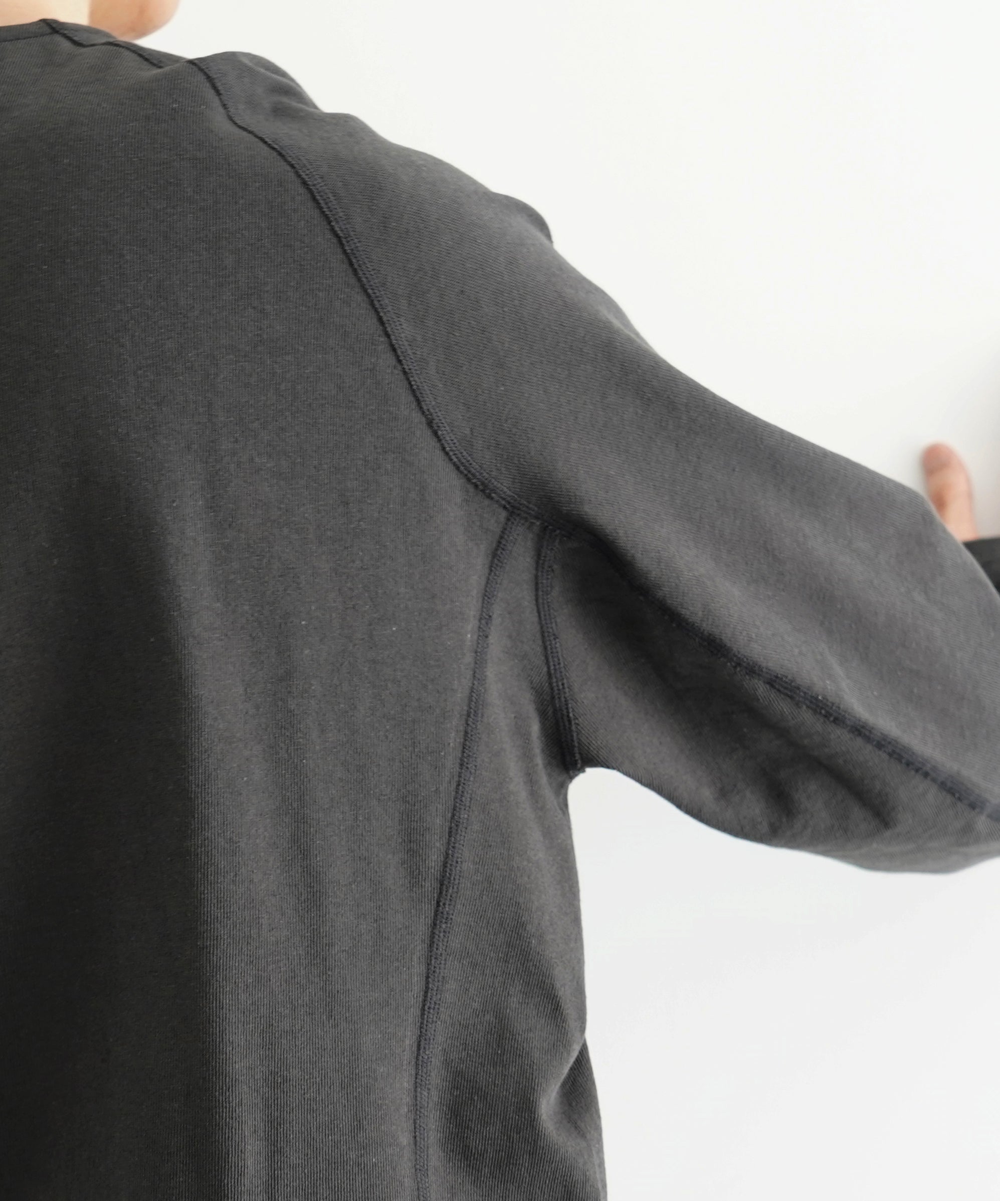 OPPOSE DUALITY Long sleeve t-shirt cotton "GRAY"