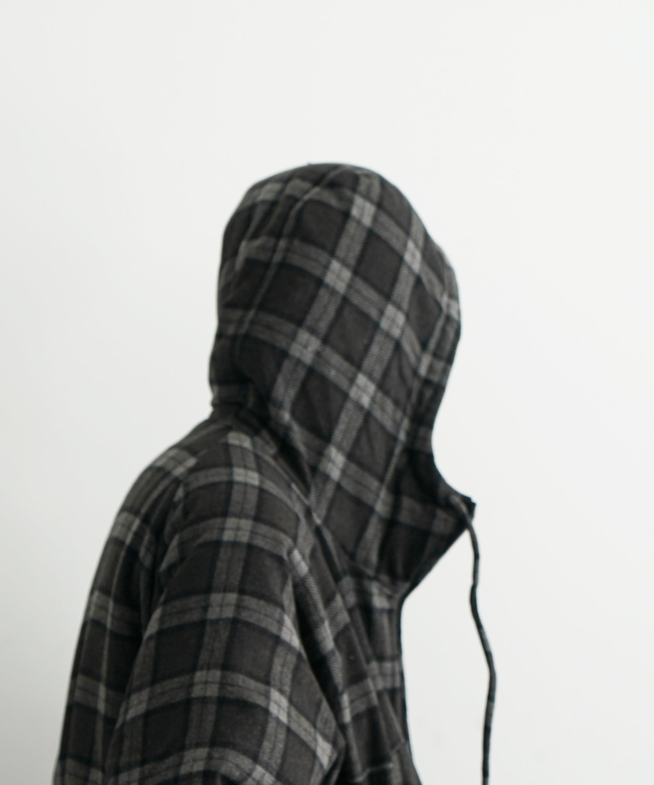 ROA Logger wool primaloft checked jacket "ANTHRACITE"