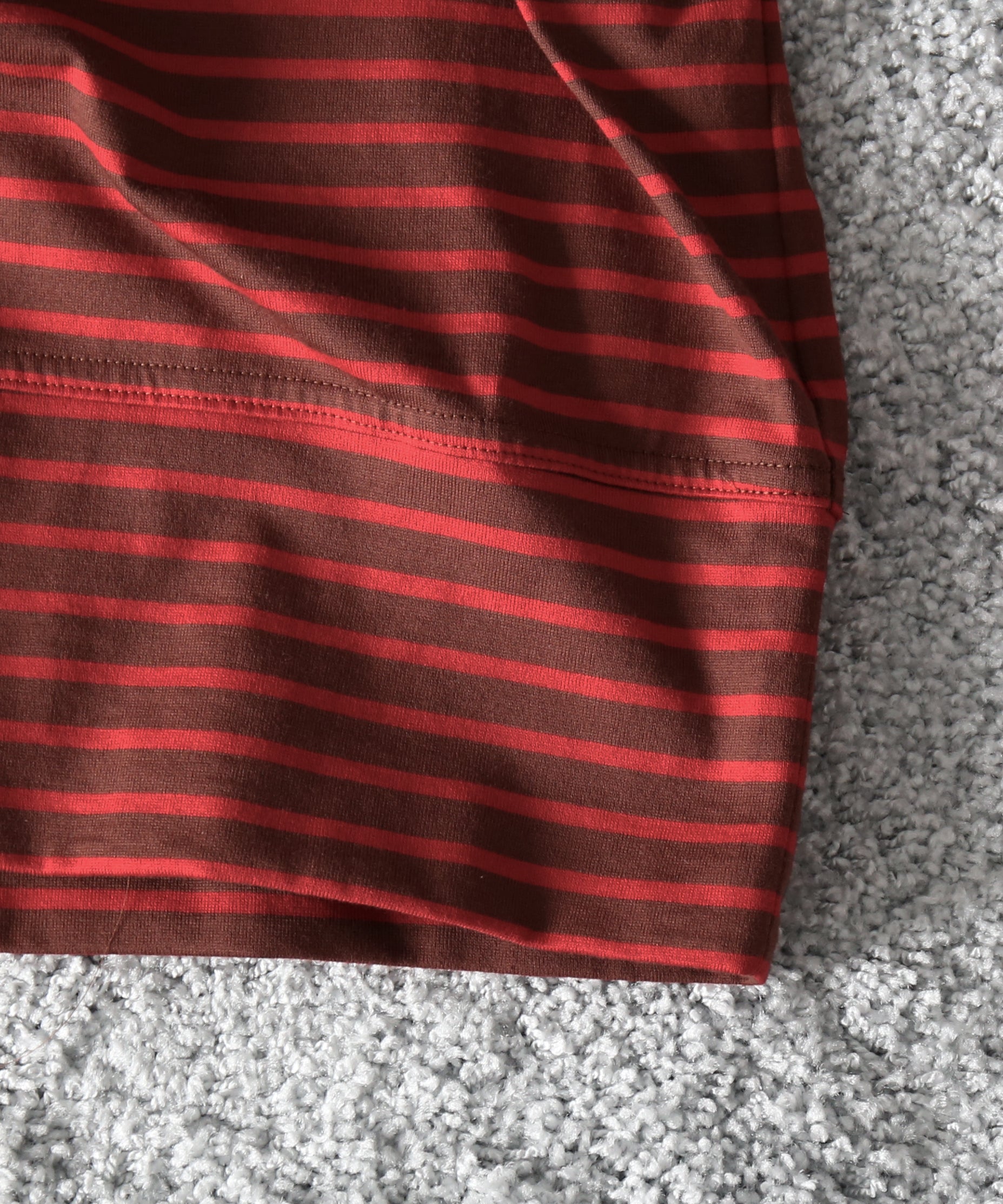 ABELIA EDOWARD GOUCHA Ls polo border "RED"