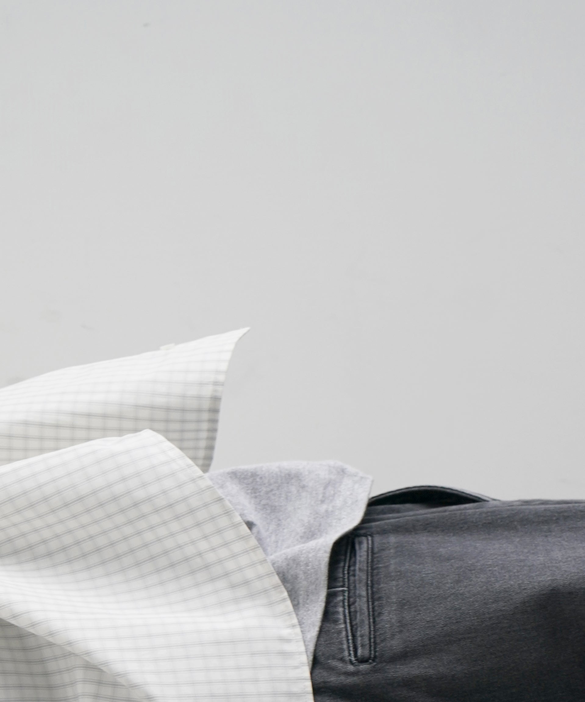 【EXCLUSIVE】NEONSIGN Drill wide denim pants v1.6 "BLK USED"