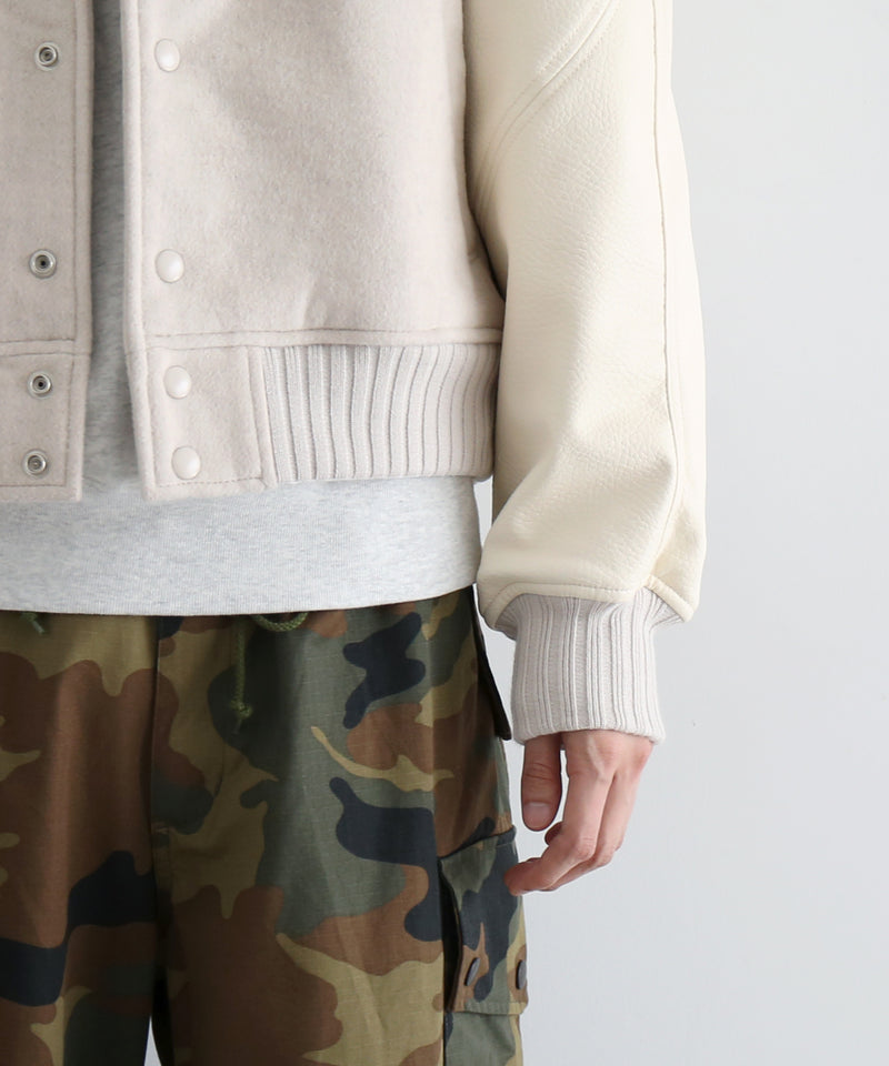 FAF(FAKE AS FLOWERS) Tnc team jacket "ECRU"