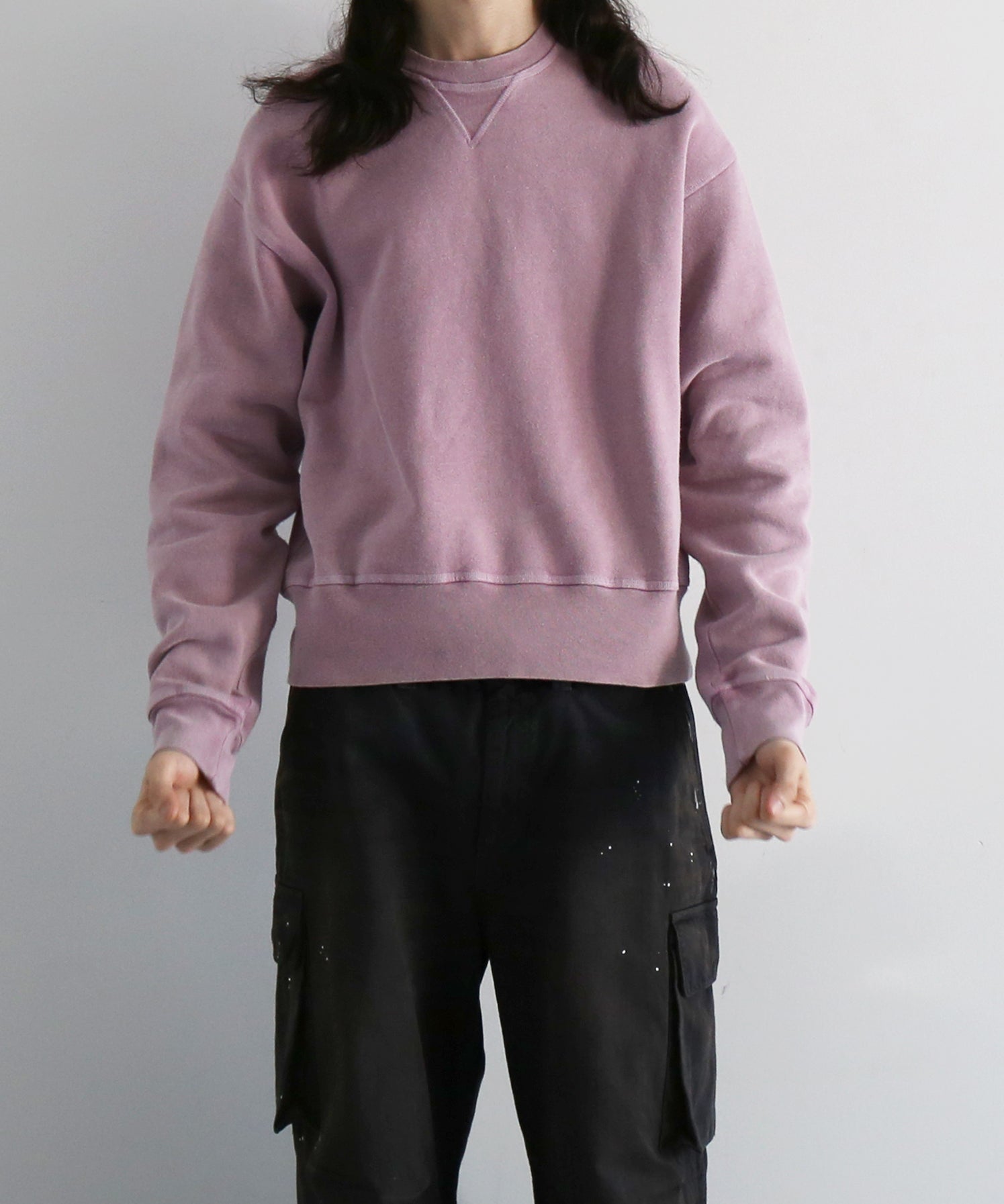 OUR LEGACY Base sweat "GENTLEMENS PINK STAR FLEECE"