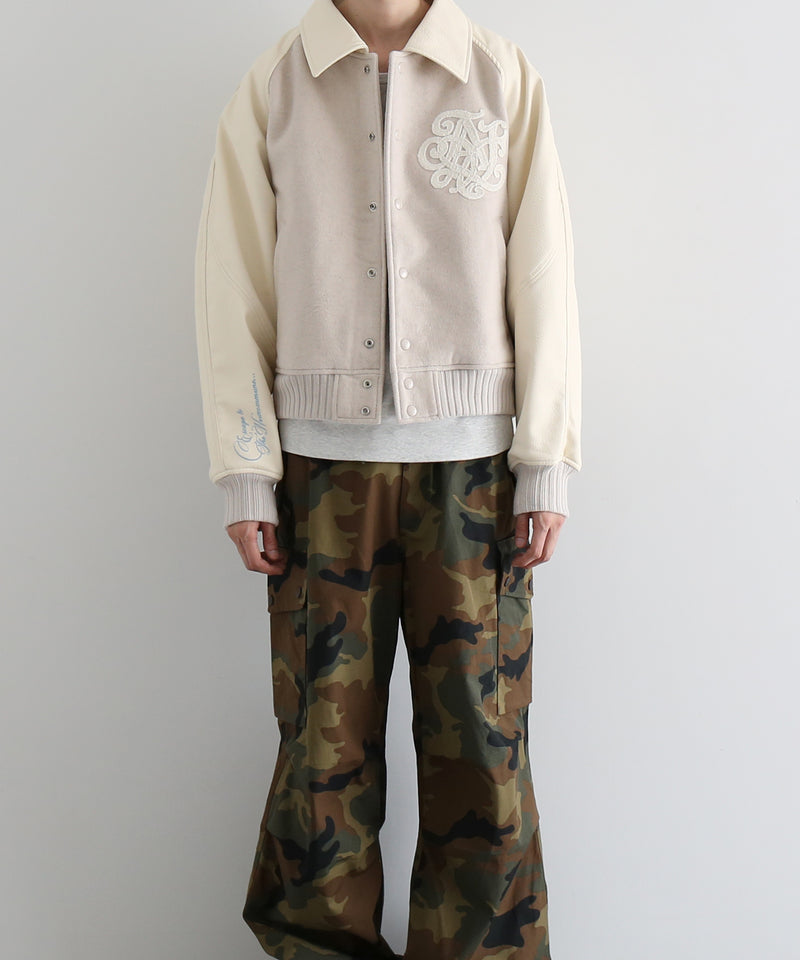 FAF(FAKE AS FLOWERS) Tnc team jacket "BLACK"