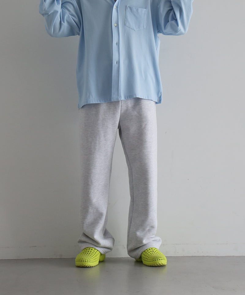 entire studios Straight leg sweatpant "HEATHER GREY"