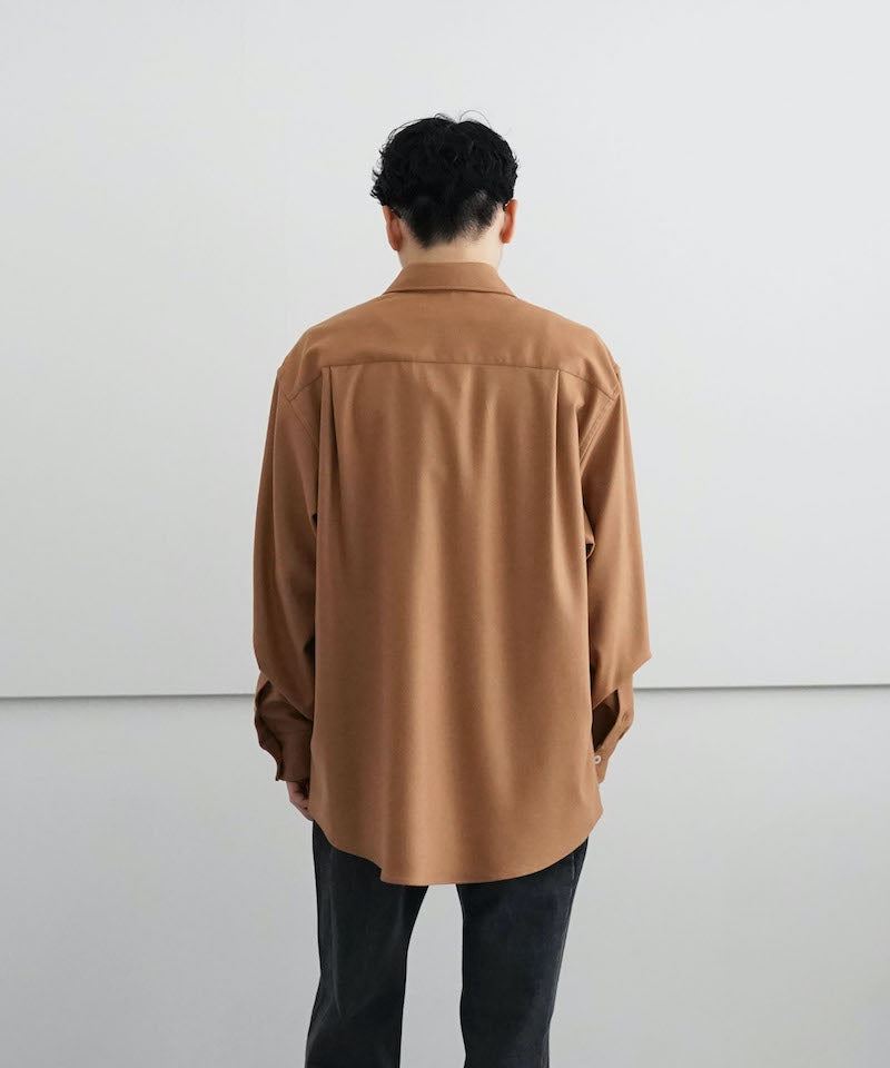 MARNI【マルニ】relaxed-fit wool shirt 