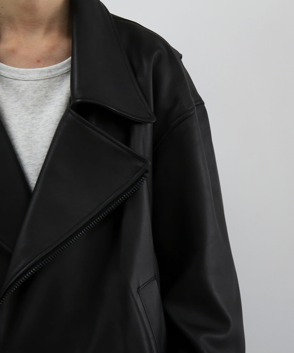 my beautiful landlet Leather riders jacket "BLACK"