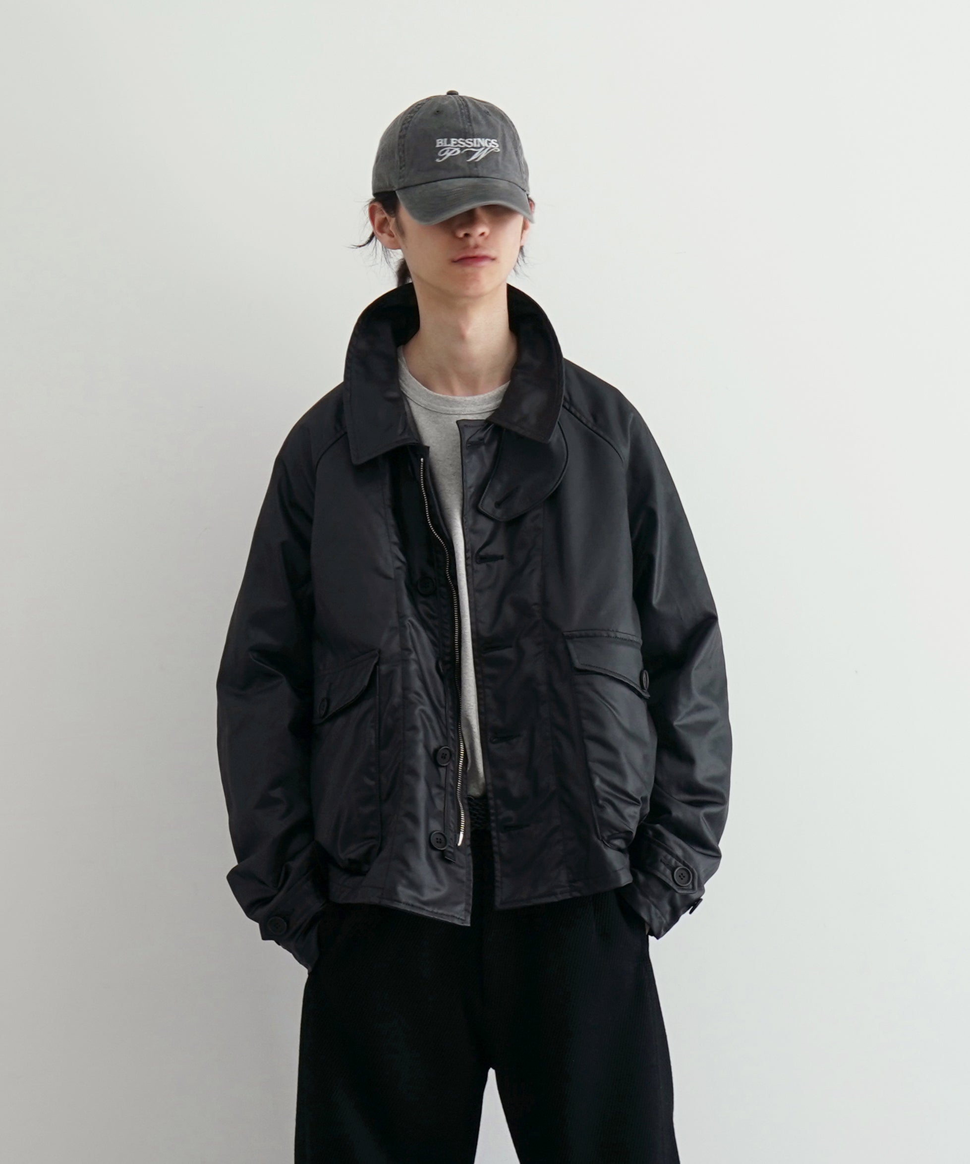 WHOWHAT Drizzler jacket "BLACK"